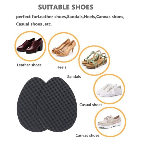 Self Adhesive Anti Slip Grip Sticker For Shoes, Sandals, Heels (1 Pc)