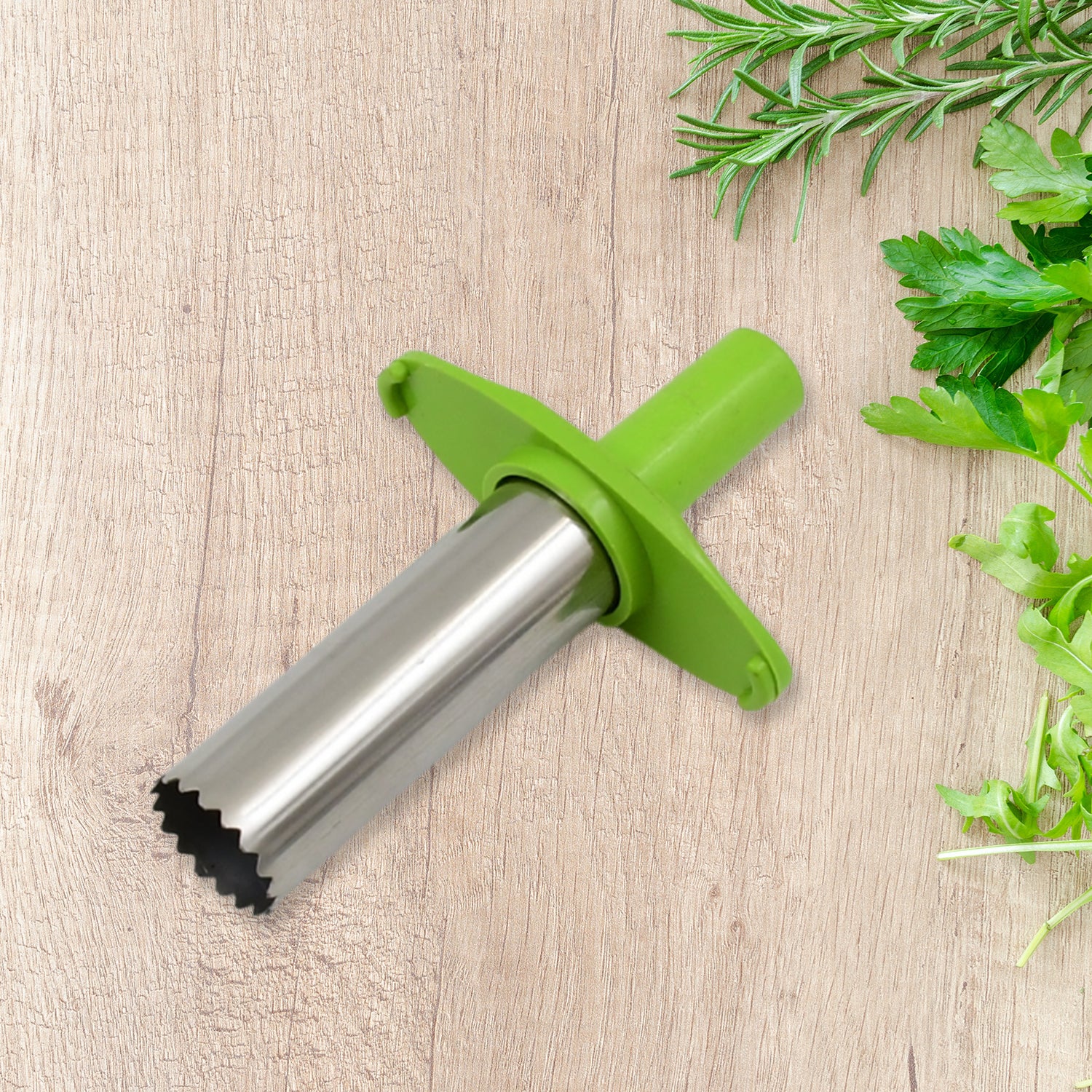 Small Stainless Steel Chili Corer Remover Kitchen Tool (1 Pc) - Shivani Jaswal Small Stainless Steel Chili Corer Remover Kitchen Tool (1 Pc)