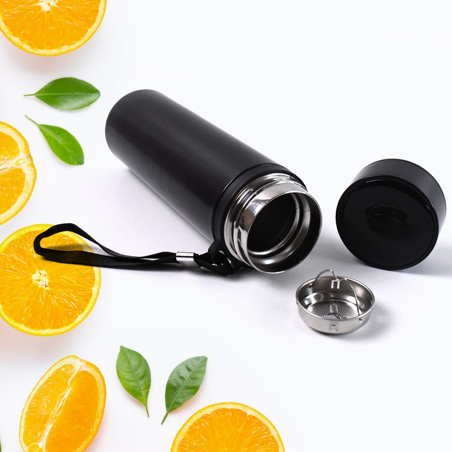 Double Wall Stainless Steel Water Bottle screen smart temperature display (500ml) - Shivani Jaswal Double Wall Stainless Steel Water Bottle screen smart temperature display (500ml)