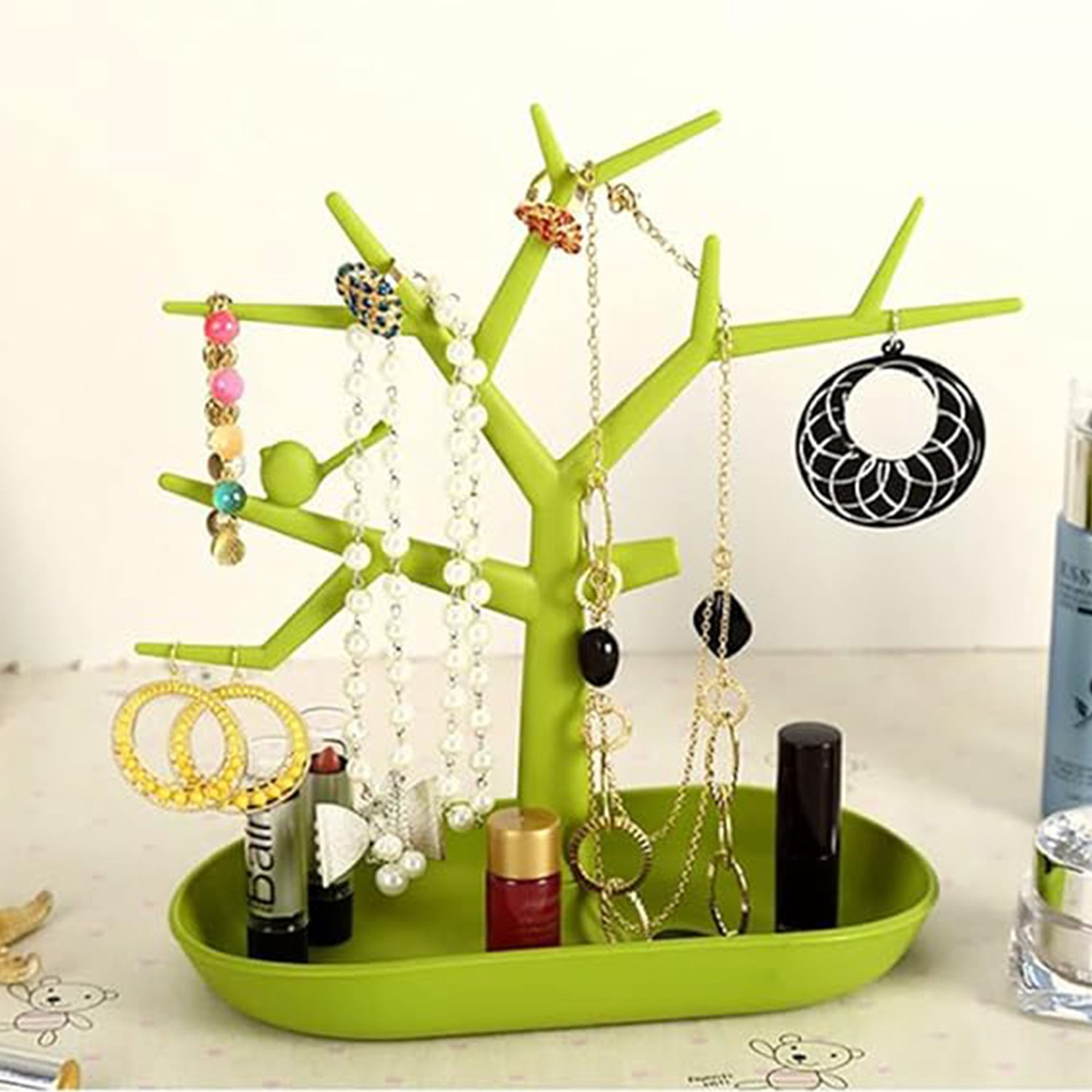 Jewellery Organizer Stand, Creative Little Bird Earrings Necklace Ring Pendant - Shivani Jaswal Jewellery Organizer Stand, Creative Little Bird Earrings Necklace Ring Pendant