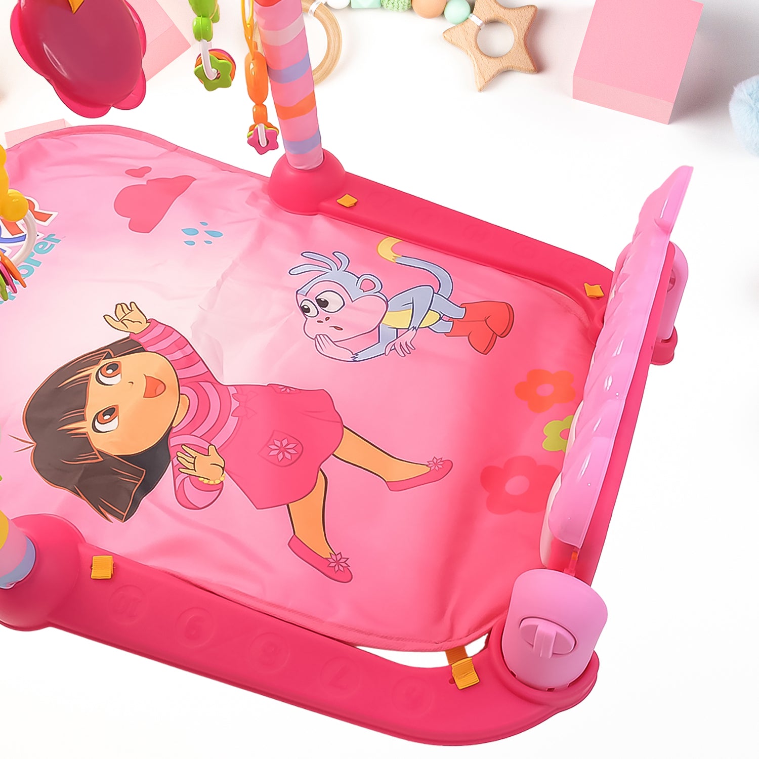 2in1 Baby Kick and Play Piano Gym Mat & Fitness Rack (1 Set) - Shivani Jaswal 2in1 Baby Kick and Play Piano Gym Mat & Fitness Rack (1 Set)