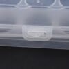 Plastic Egg Storage Container Holder for Refrigerator Egg Tray Holds 15 Eggs (1 Pc)
