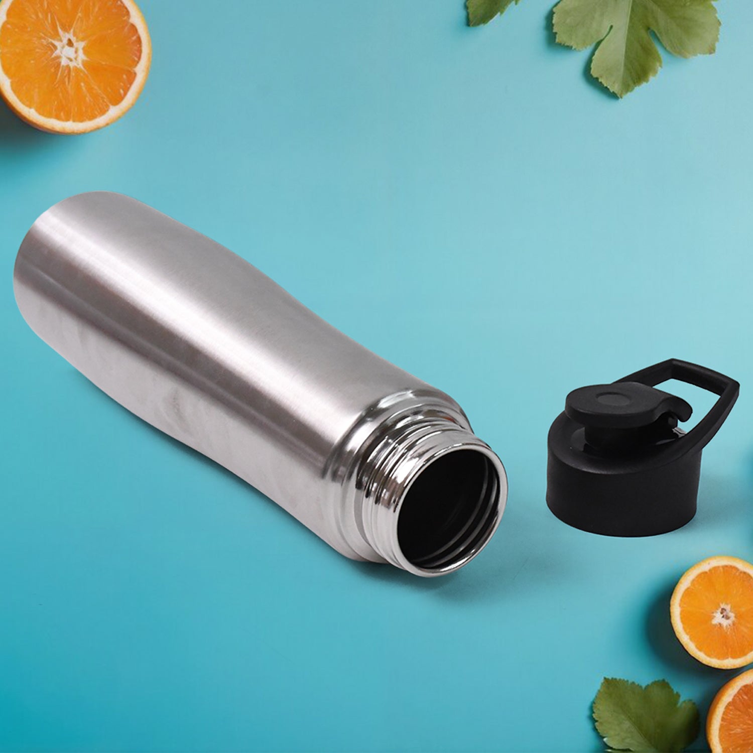 Stainless Steel Double Wall Vacuum-Insulated Drink Water Bottle (1000 ML) - Shivani Jaswal Stainless Steel Double Wall Vacuum-Insulated Drink Water Bottle (1000 ML)