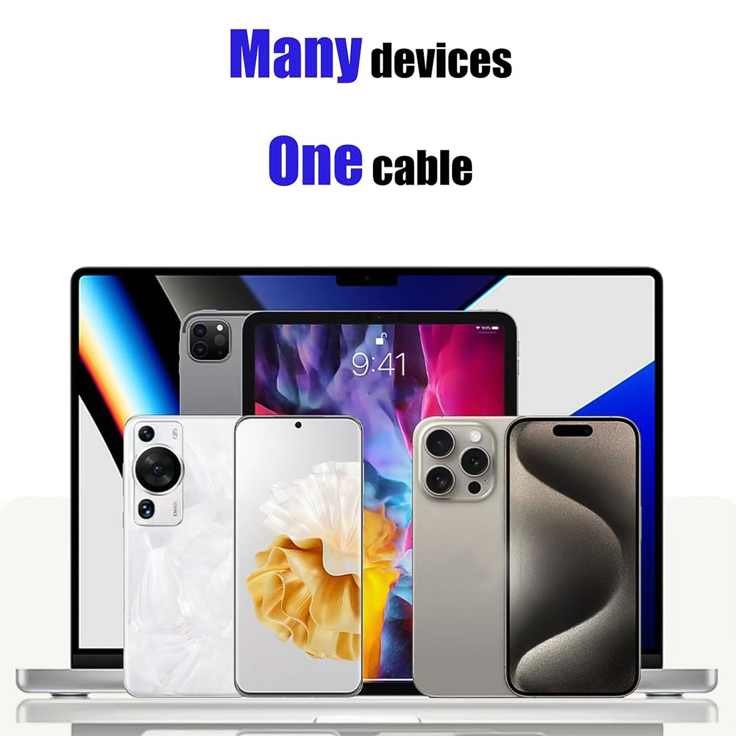 4 in 1 Spring Fast Charging Cable (1 Pc / 1.5 Mtr Long) - Shivani Jaswal 4 in 1 Spring Fast Charging Cable (1 Pc / 1.5 Mtr Long)