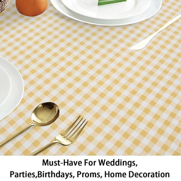 Reusable Table Cloth / Cover for Dining Picnic (160Ã—160 Cm / 1 Pc)