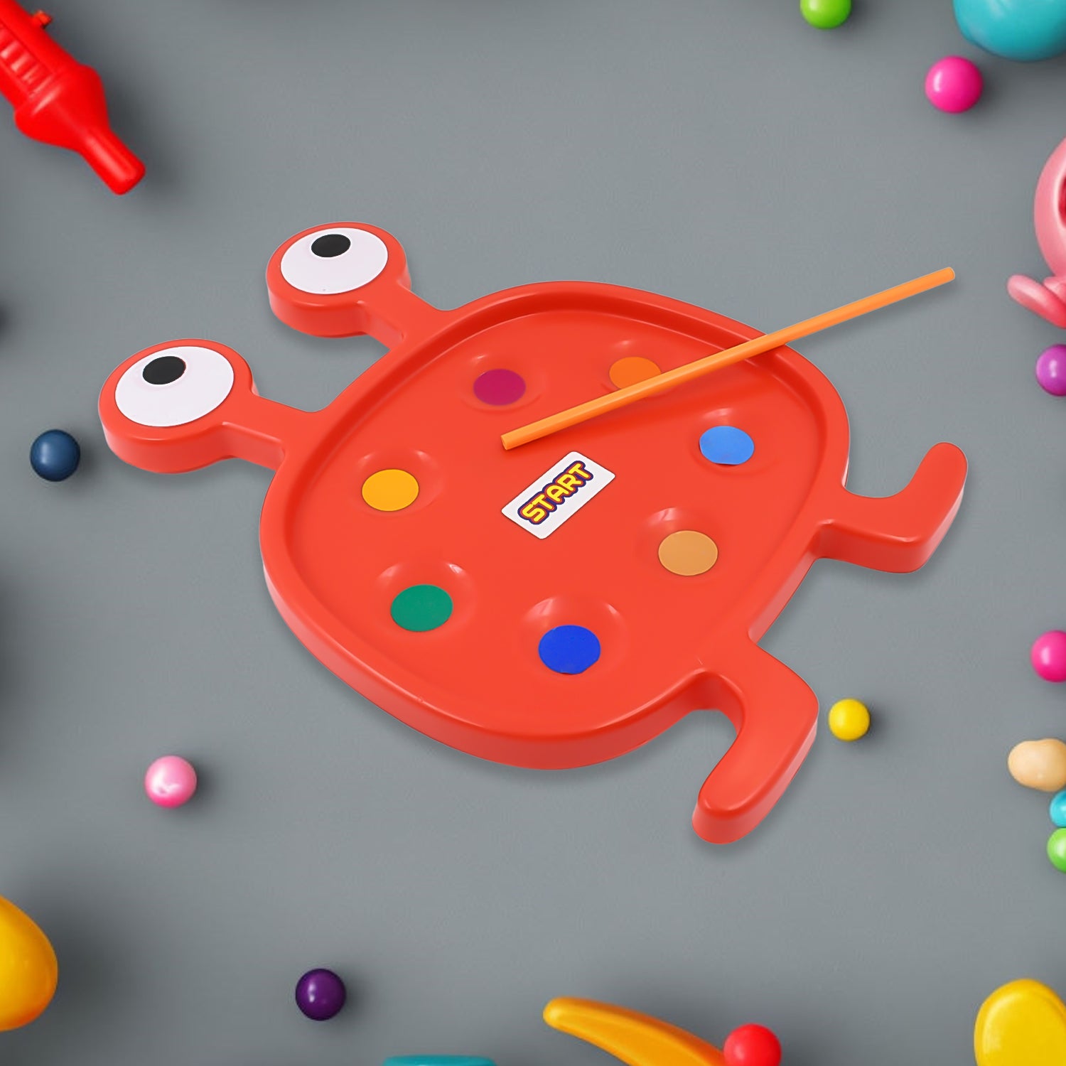 Fu Fu Monster Plastic Toy for Kids Set - Shivani Jaswal Fu Fu Monster Plastic Toy for Kids Set