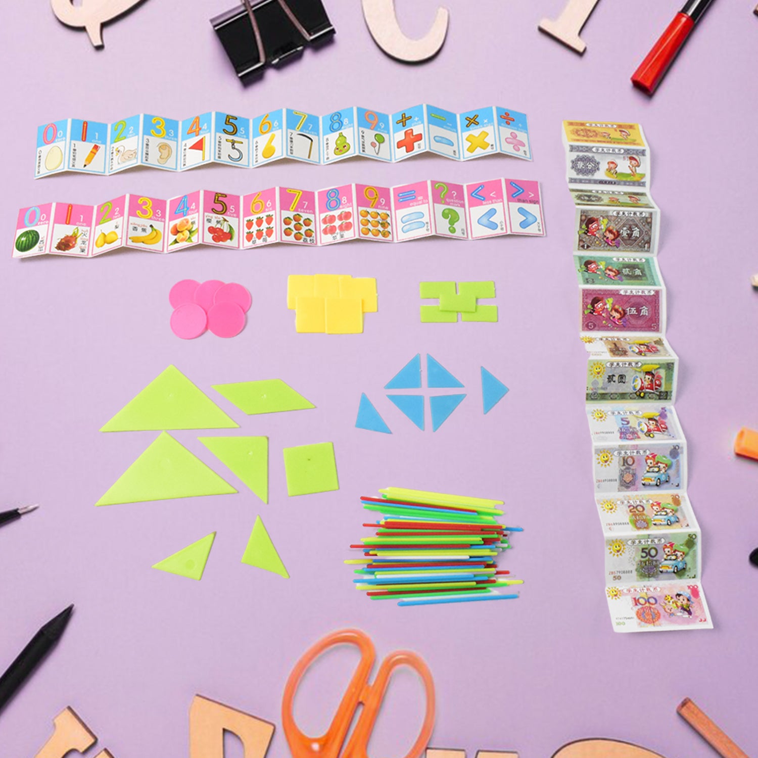 Kid Learning study game Set for kids with Color and shapes (1 Set) - Shivani Jaswal Kid Learning study game Set for kids with Color and shapes (1 Set)