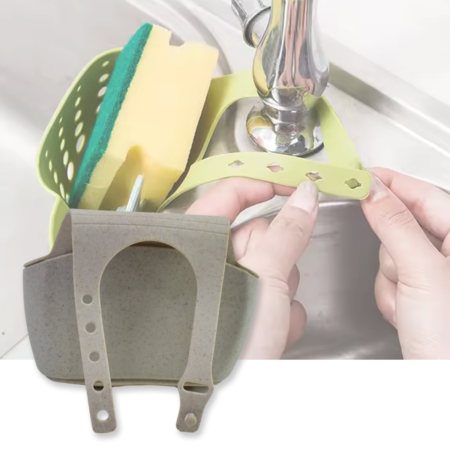 Kitchen Hanging Drain Bag Basket Bath Storage Gadget Tools Sink Holder (1 Pc) - Shivani Jaswal Kitchen Hanging Drain Bag Basket Bath Storage Gadget Tools Sink Holder (1 Pc)