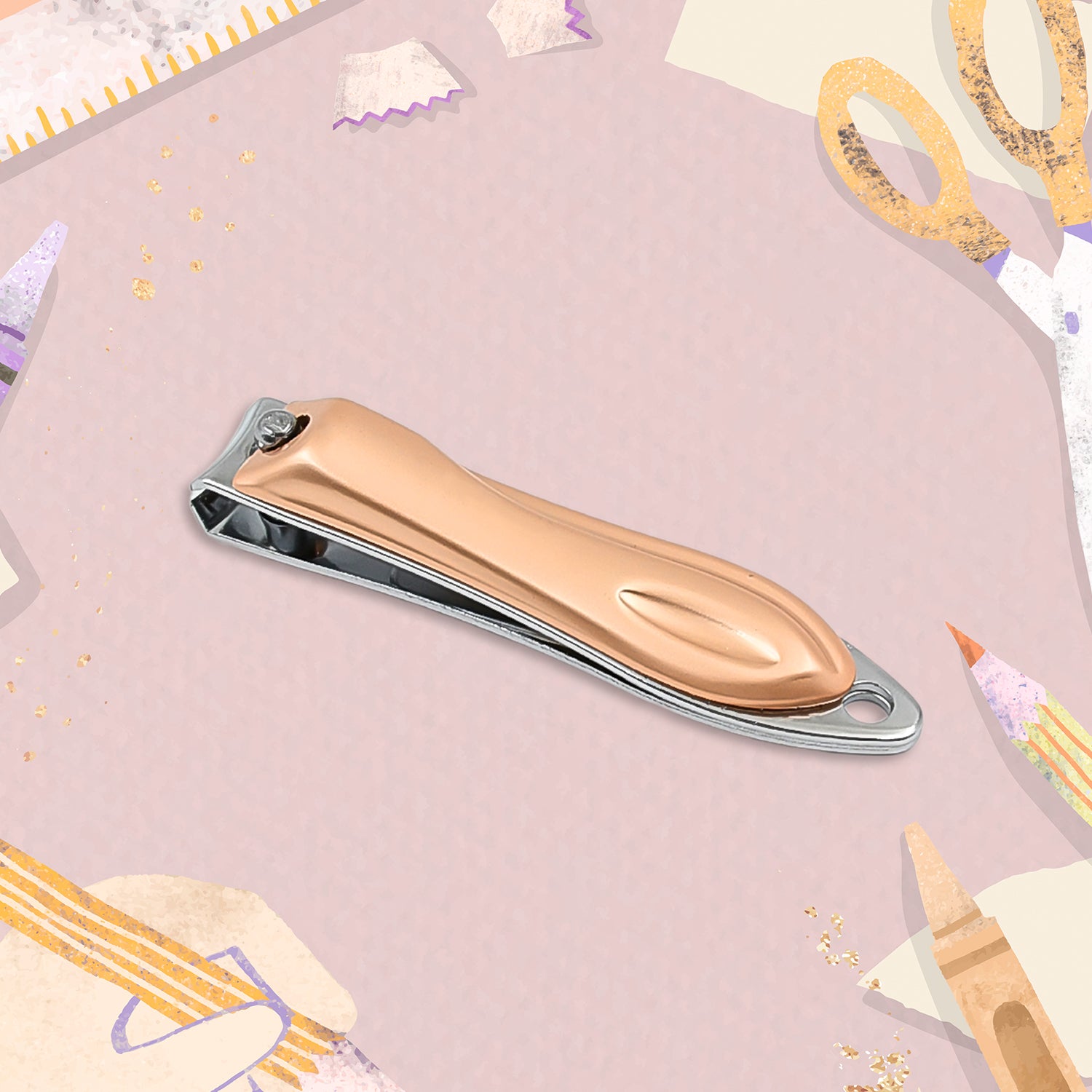 Stainless Steel Folding Portable Large Nail Clippers with Nail File (1 Pc) - Shivani Jaswal Stainless Steel Folding Portable Large Nail Clippers with Nail File (1 Pc)