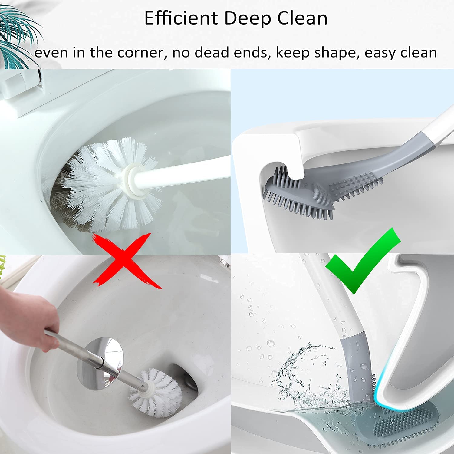 Golf Shape Toilet Cleaner Brush For Bathroom Use - Shivani Jaswal Golf Shape Toilet Cleaner Brush For Bathroom Use