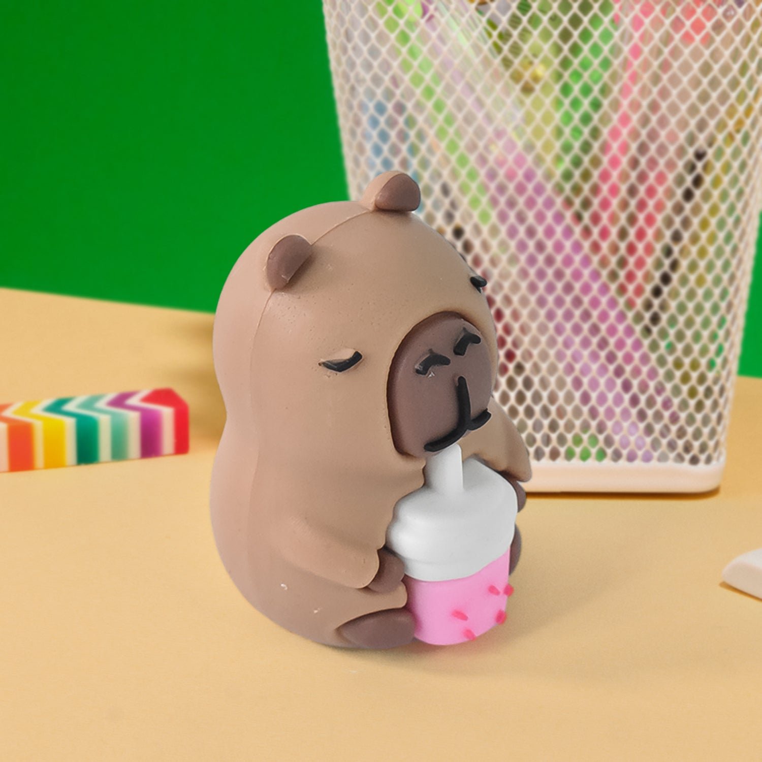 Cartoon Shape Pencil Sharpener with Built-In Eraser (1 Pc) - Shivani Jaswal Cartoon Shape Pencil Sharpener with Built-In Eraser (1 Pc)