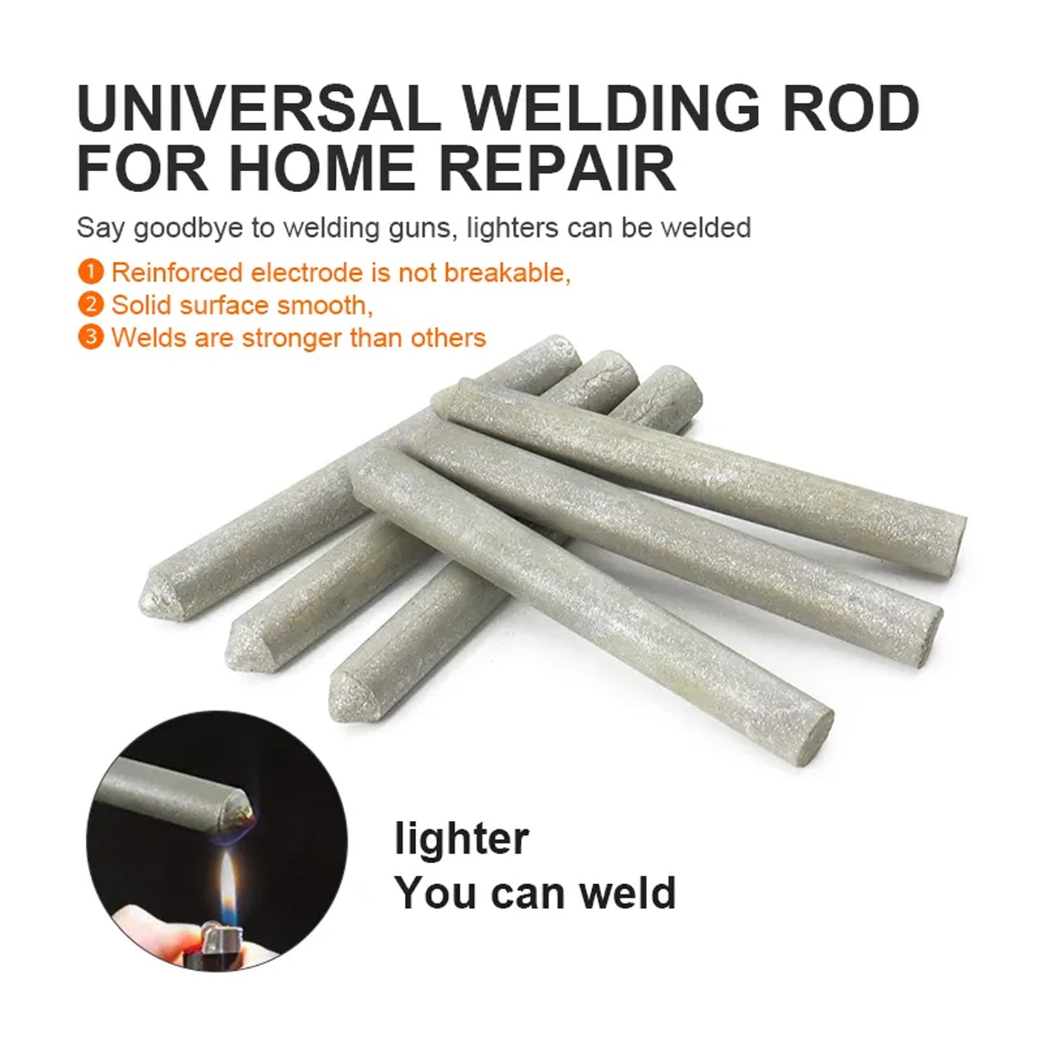 Low Temperature Universal Welding Rod, Aluminium Welding Rods (72 pcs Set / Inside 3 pcs packet) - Shivani Jaswal Low Temperature Universal Welding Rod, Aluminium Welding Rods (72 pcs Set / Inside 3 pcs packet)