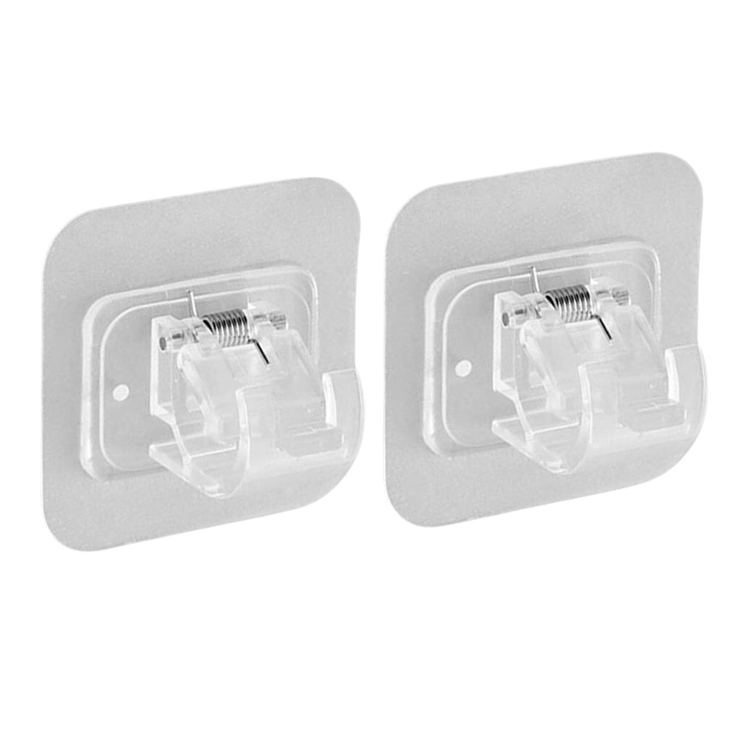 Curtain Rod Holder, Self Adhesive Hooks (2 Pcs Set) - Shivani Jaswal Curtain Rod Holder, Self Adhesive Hooks (2 Pcs Set)