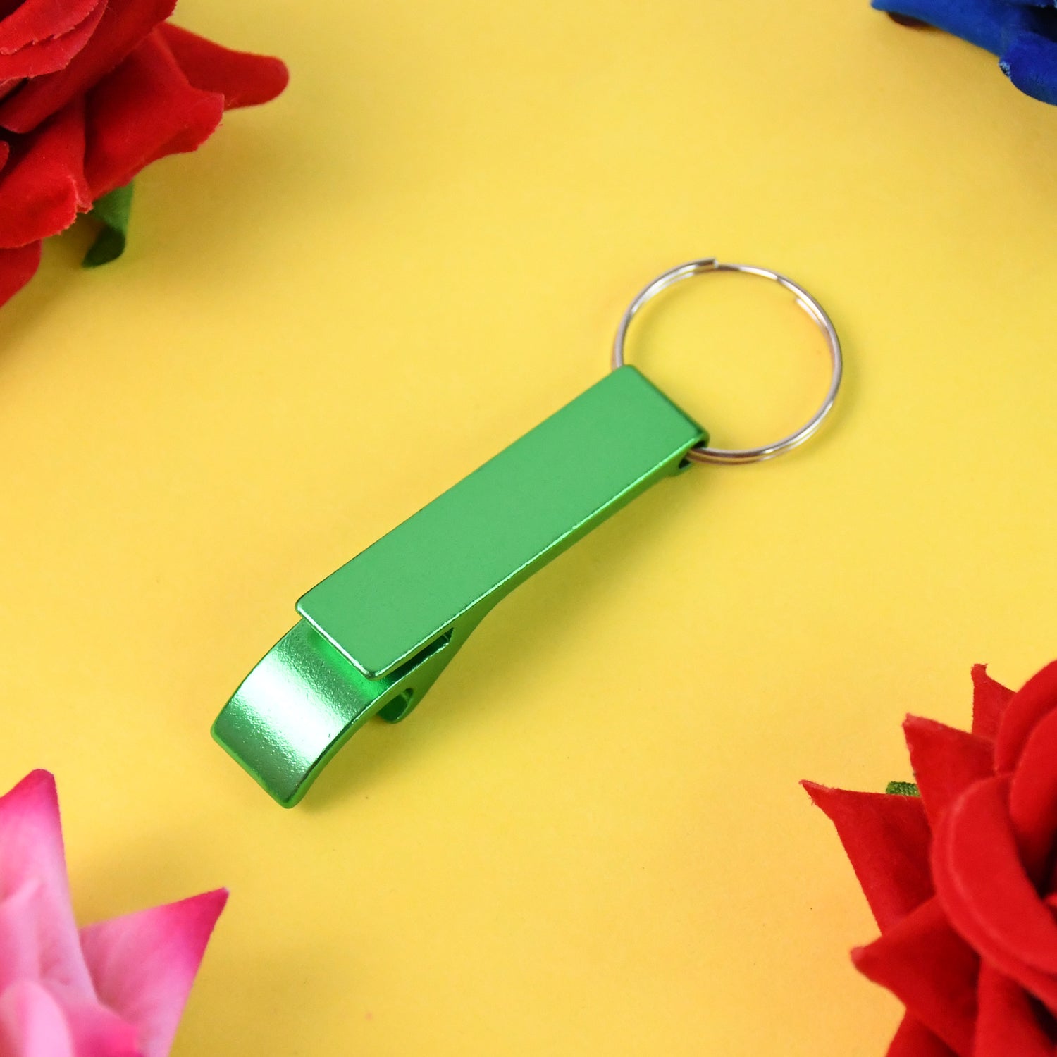 Metal Bottle Opener Keychain (1 Pc) - Shivani Jaswal Metal Bottle Opener Keychain (1 Pc)