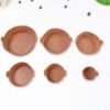 Air Fryer Reusable Silicone Pot with Handles (6 Pc set)