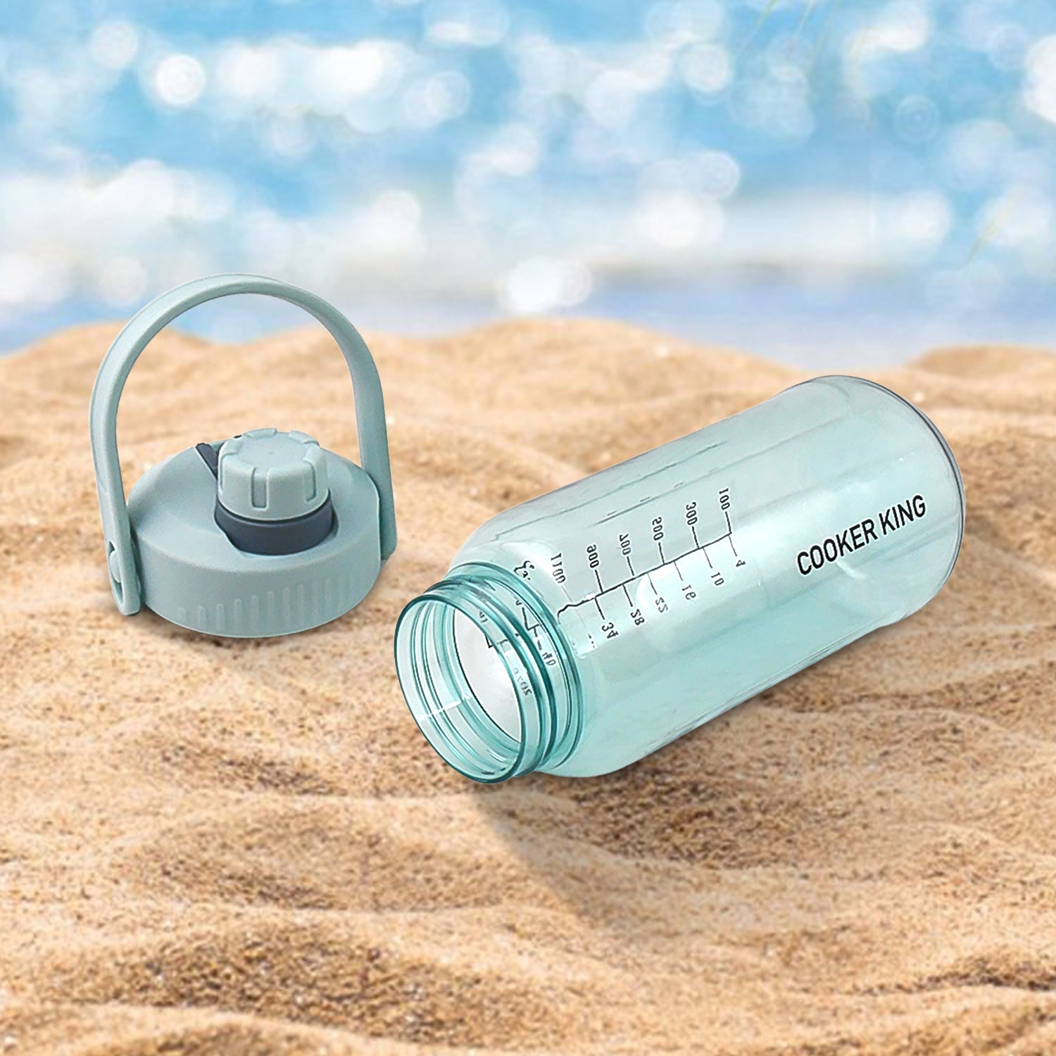 Plastic water bottle With Carry Handle (1 pc / 1500 ML) - Shivani Jaswal Plastic water bottle With Carry Handle (1 pc / 1500 ML)