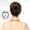 2 Heads Smart Electric Neck and Back Pulse Massager (1 Pc / Mix Design)