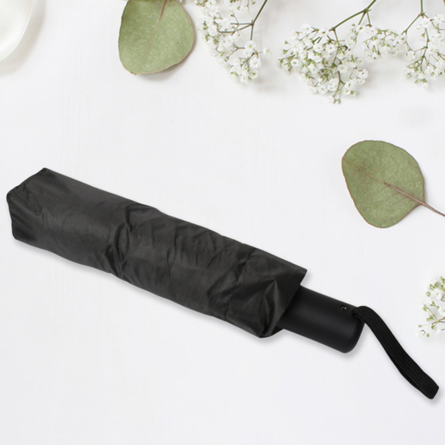 2 Fold Manual Umbrella – Wind, Sun & Rainproof with Steel Shaft & Wrist Strap - Shivani Jaswal 2 Fold Manual Umbrella – Wind, Sun & Rainproof with Steel Shaft & Wrist Strap