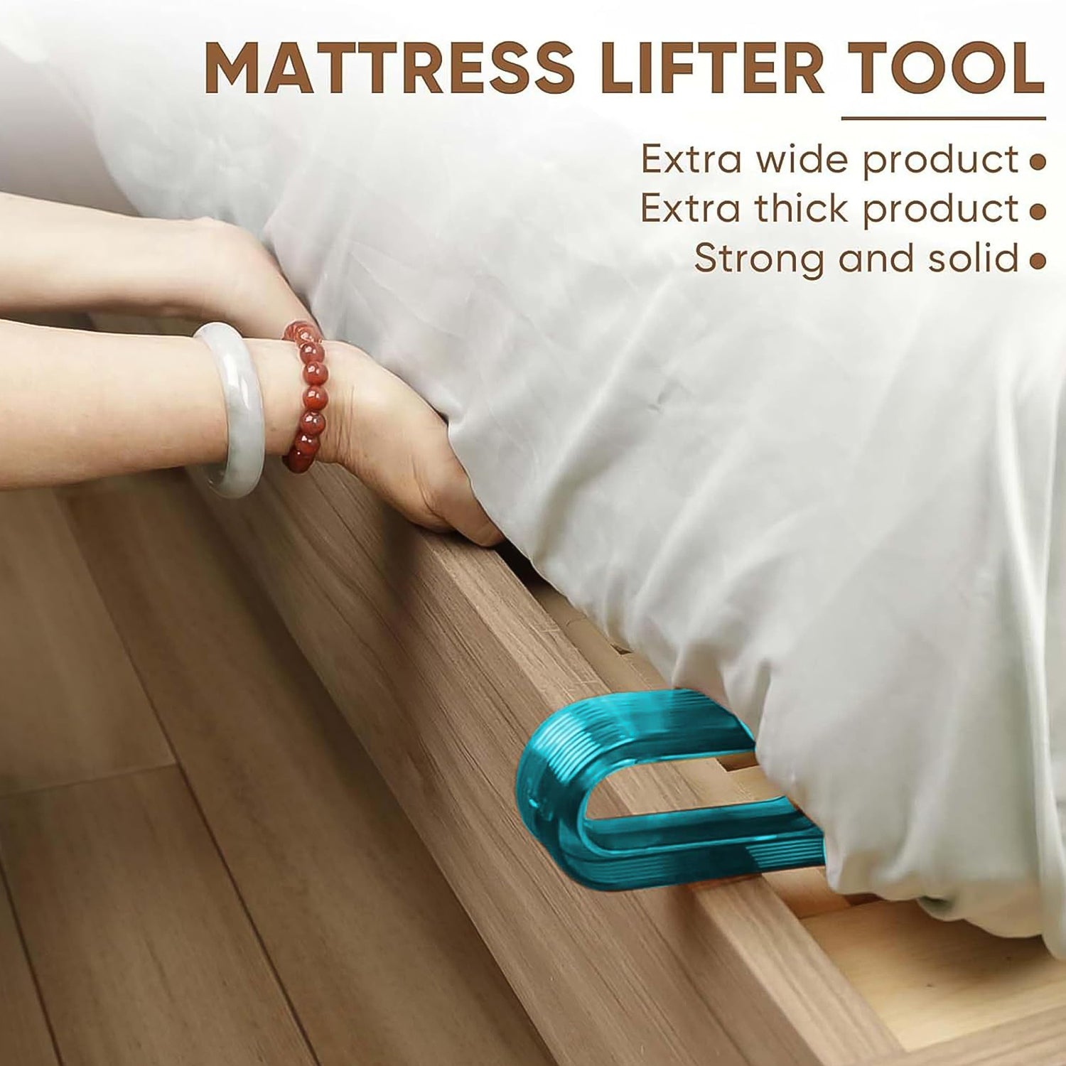Mattress / Bedsheet Lifter Tool (Pack of 2) - Shivani Jaswal Mattress / Bedsheet Lifter Tool (Pack of 2)