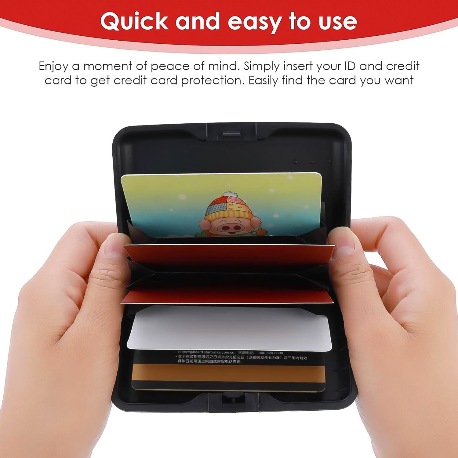 Plastic cardholder Waterproof Card Case (1 Pc) - Shivani Jaswal Plastic cardholder Waterproof Card Case (1 Pc)