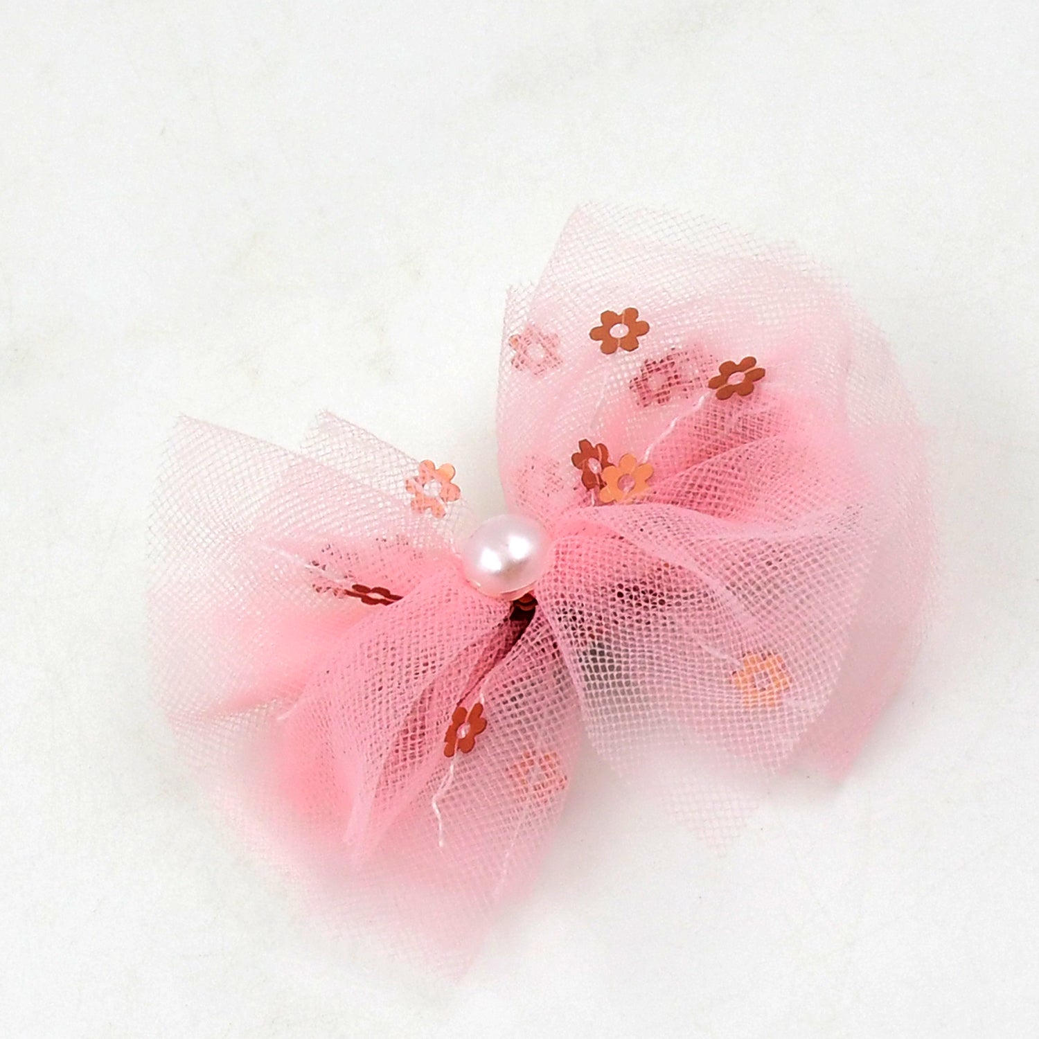 Hair Bow Knot Clip Suitable For Girls (1 Pc), Hair accessories - Shivani Jaswal Hair Bow Knot Clip Suitable For Girls (1 Pc), Hair accessories