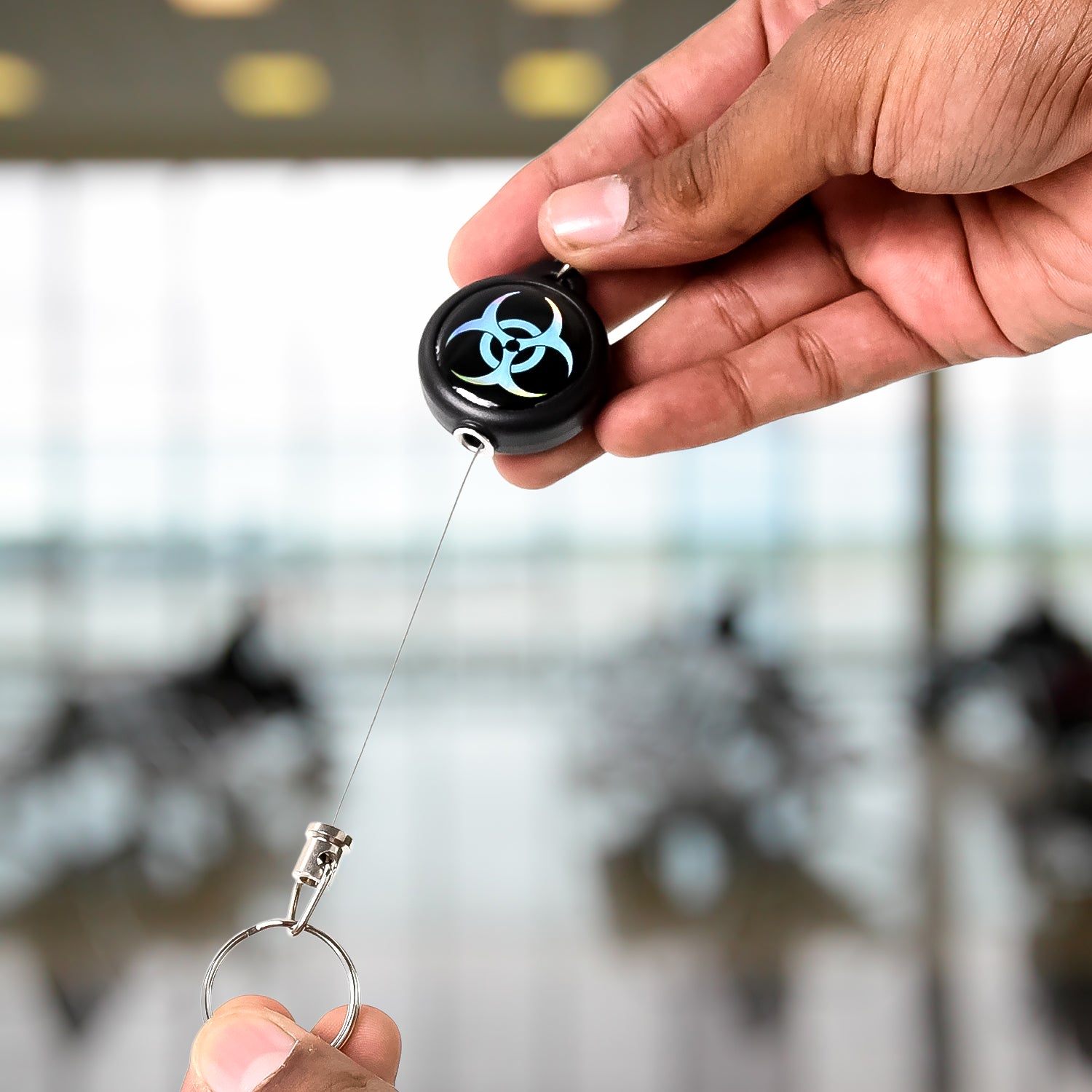 Safety Anti-Lost Retractable Key Chain (1 Pc / Big) - Shivani Jaswal Safety Anti-Lost Retractable Key Chain (1 Pc / Big)