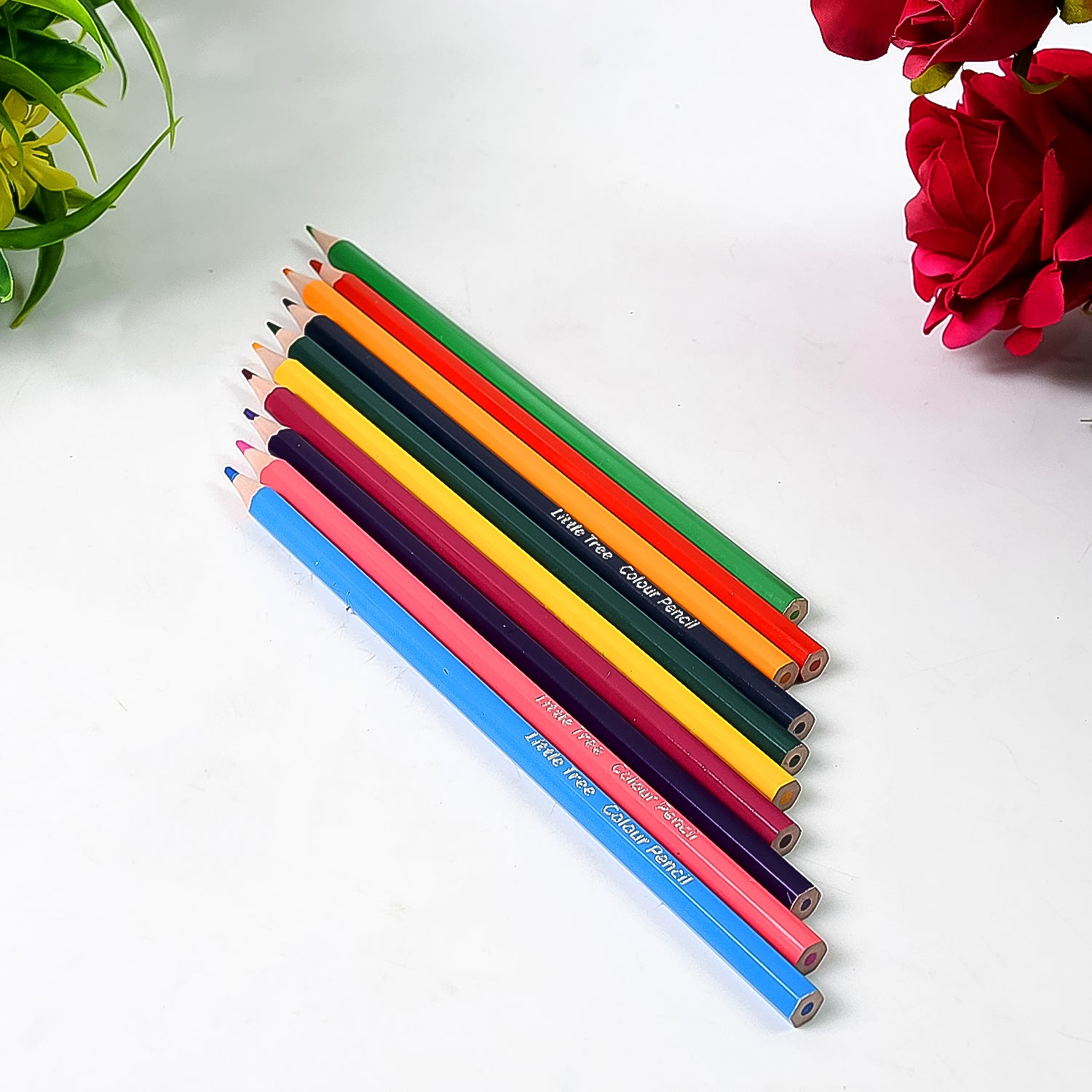 Art Drawing Wooden Pencils Color (12 Pcs Set) - Shivani Jaswal Art Drawing Wooden Pencils Color (12 Pcs Set)