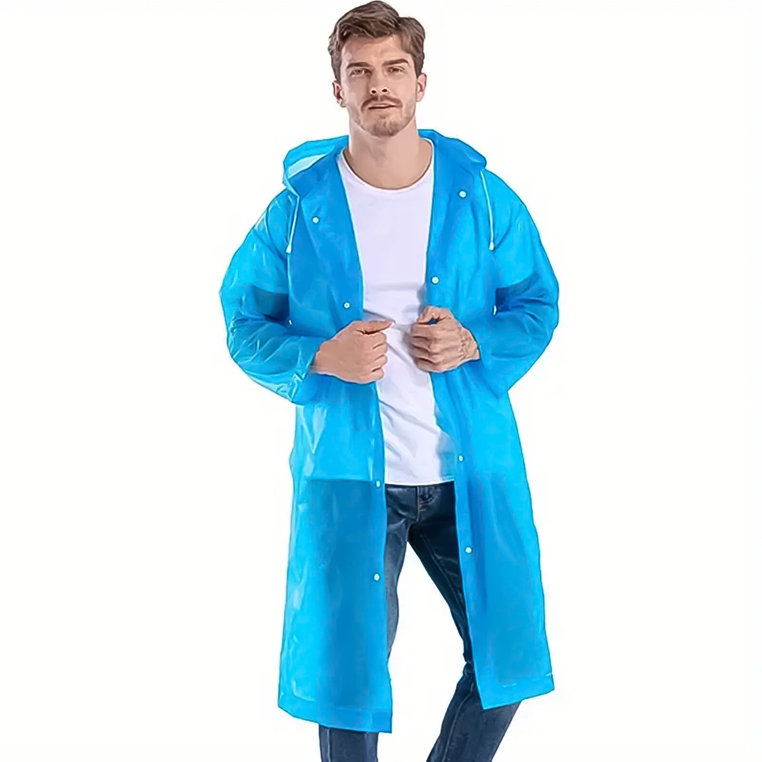 Eva Portable Rain Coat, Waterproof Raincoat (1pc) - Shivani Jaswal Eva Portable Rain Coat, Waterproof Raincoat (1pc)