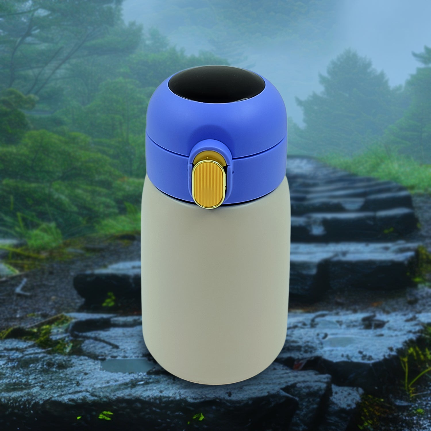 Smart Vacuum Insulated Water Bottle with LED Temperature Display (300 ML Approx) - Shivani Jaswal Smart Vacuum Insulated Water Bottle with LED Temperature Display (300 ML Approx)