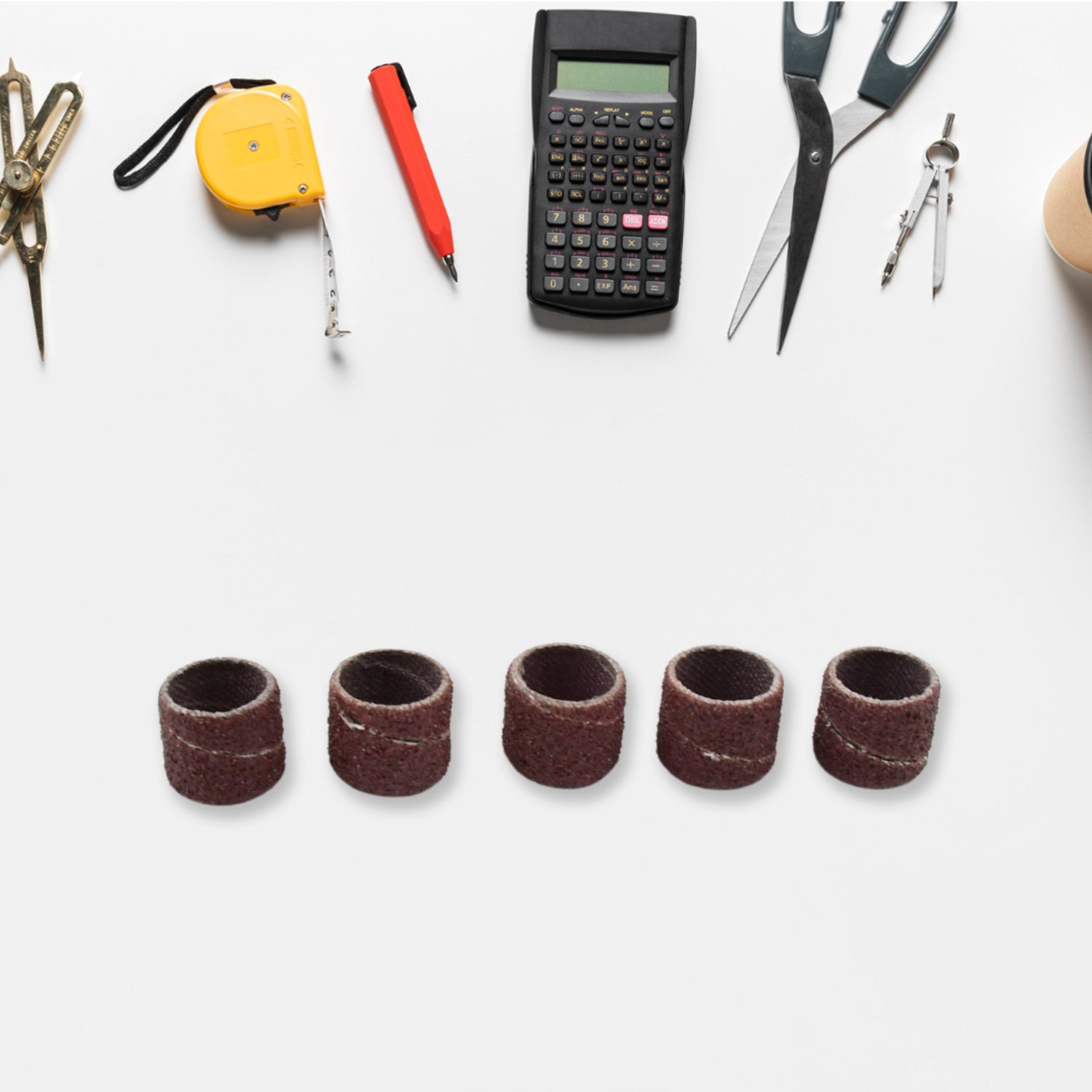 Drum Polishing Kit, Drum Sanding Sleeves Widely Used (10 Pcs Set) - Shivani Jaswal Drum Polishing Kit, Drum Sanding Sleeves Widely Used (10 Pcs Set)