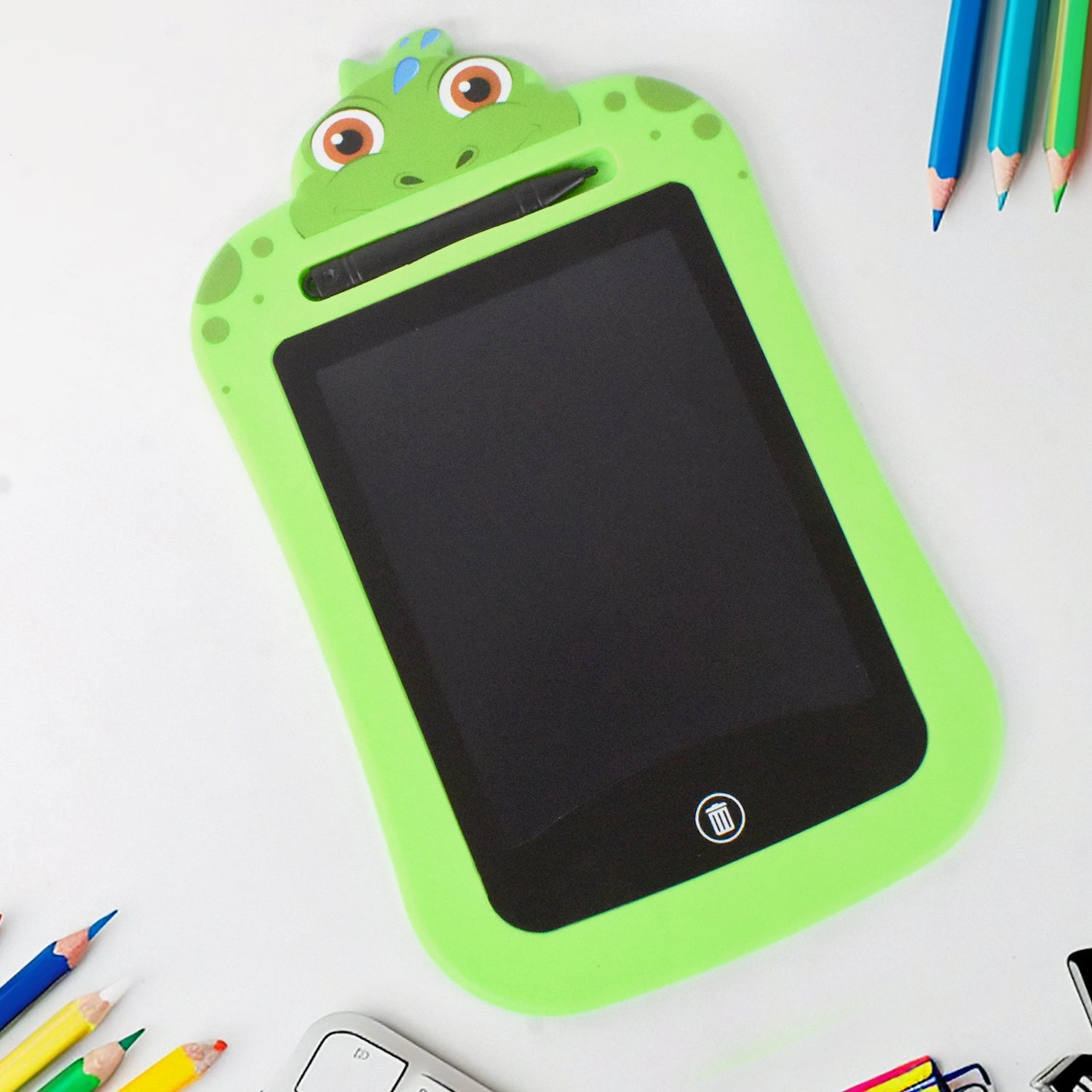 Kids Portable LCD Writing Tablet (1 Pc / Mix Design) - Shivani Jaswal Kids Portable LCD Writing Tablet (1 Pc / Mix Design)