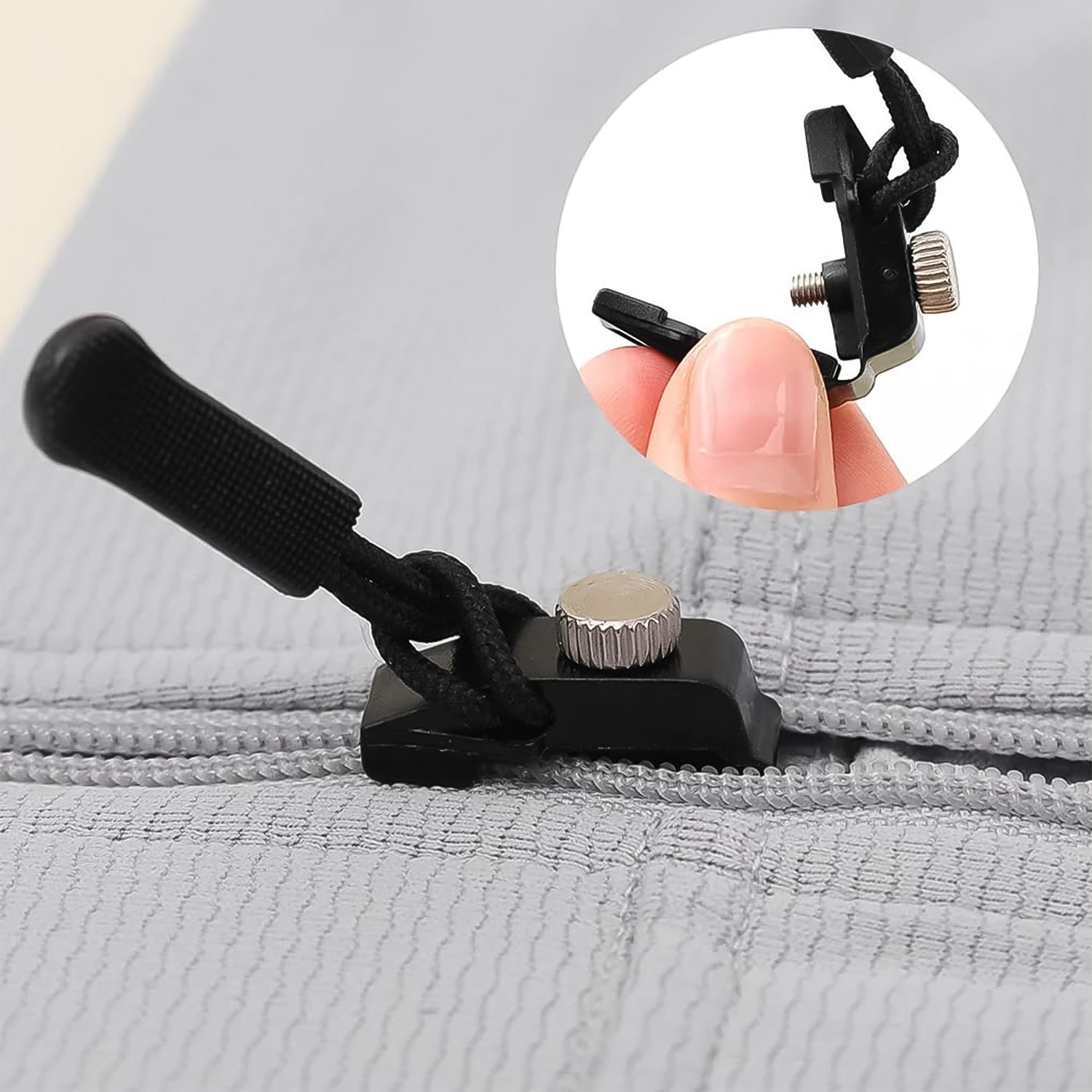 Portable Universal Detachable Zipper Slider (1 Pc / Big) - Shivani Jaswal Portable Universal Detachable Zipper Slider (1 Pc / Big)