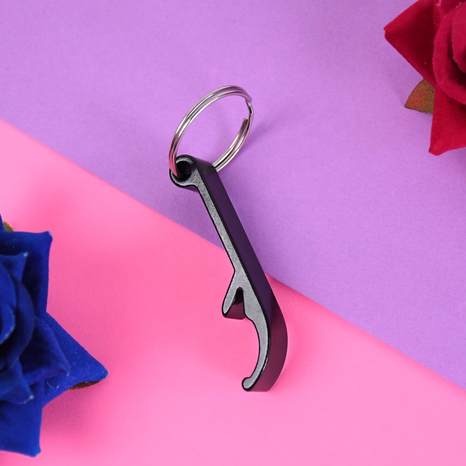 Metal Bottle Opener Keychain (1 Pc) - Shivani Jaswal Metal Bottle Opener Keychain (1 Pc)