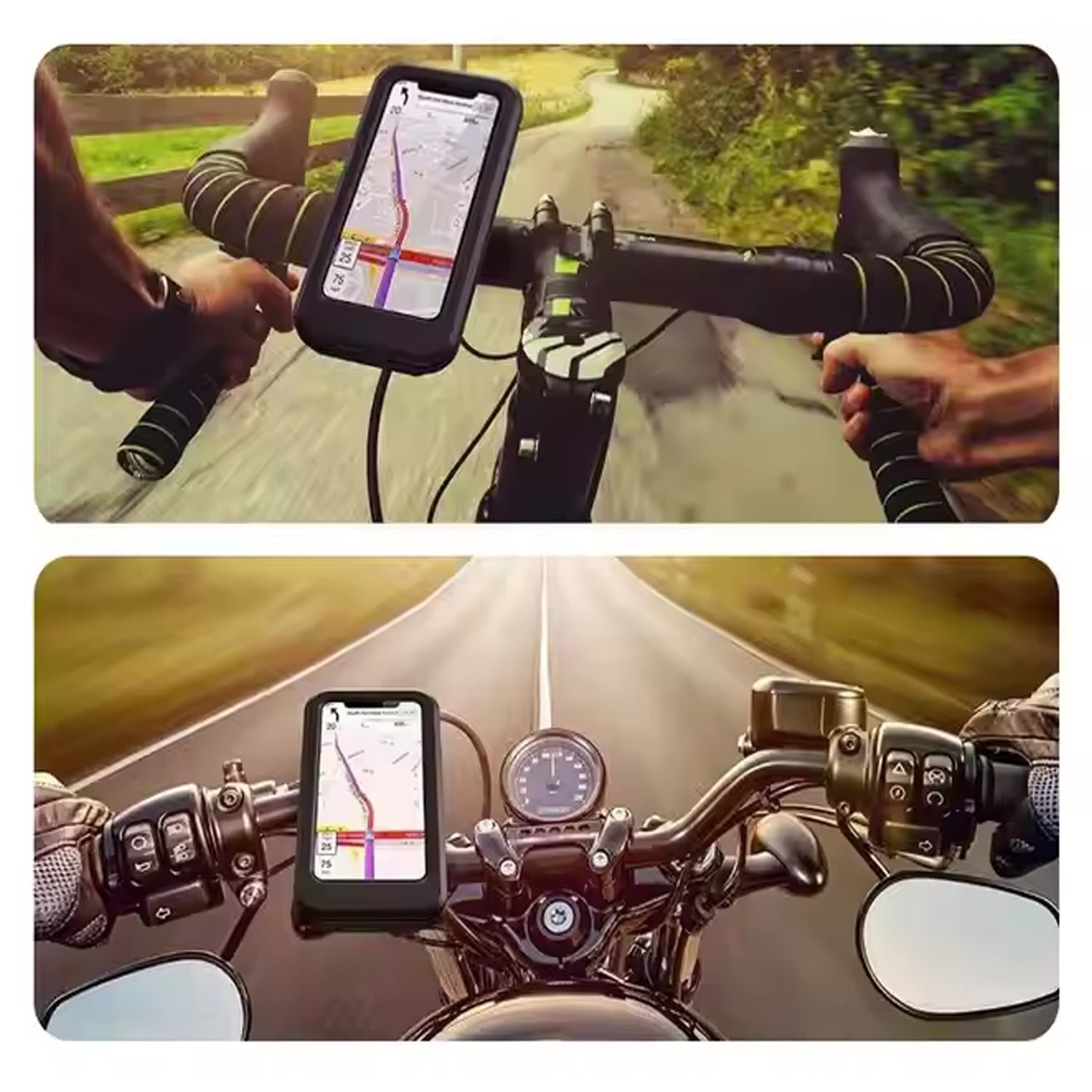 360 Rotation Bike Phone Mount Waterproof Cell Phone Holder (1 Pc) - Shivani Jaswal 360 Rotation Bike Phone Mount Waterproof Cell Phone Holder (1 Pc)