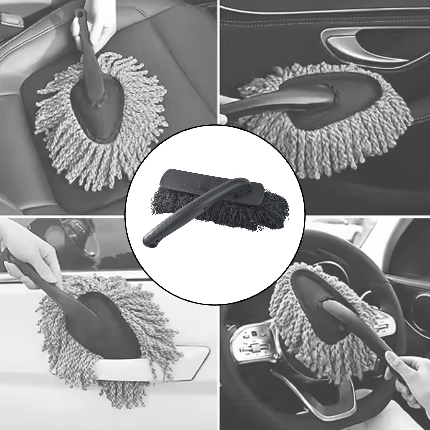 Foldable Car Dusting Brush 360°Rotation Car Dust Brush Exterior (1 Pc / Medium / 38 Cm) - Shivani Jaswal Foldable Car Dusting Brush 360°Rotation Car Dust Brush Exterior (1 Pc / Medium / 38 Cm)