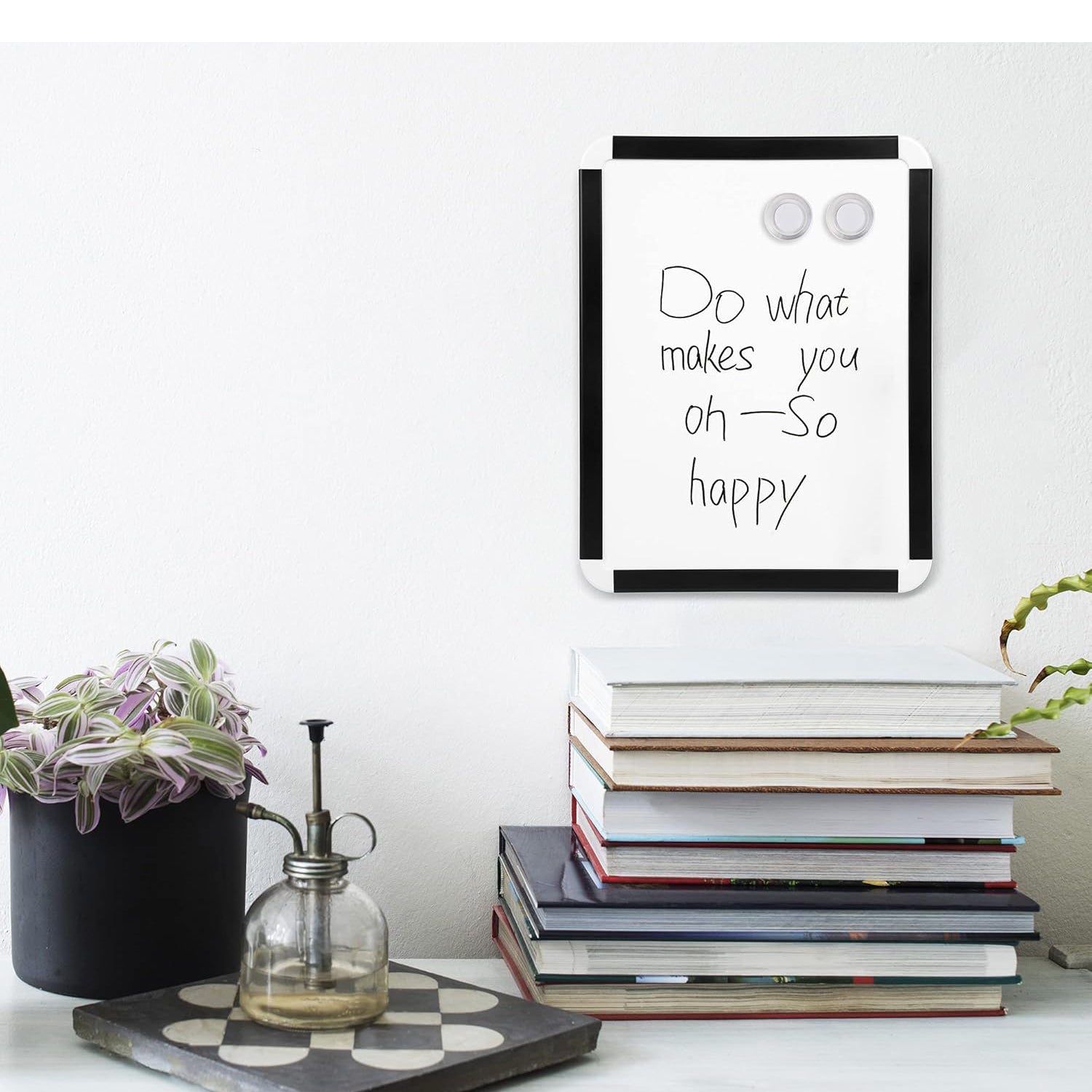 Magnetic White Board, Small Dry-Erase Board (21.6×28 Cm / 1 Set) - Shivani Jaswal Magnetic White Board, Small Dry-Erase Board (21.6×28 Cm / 1 Set)