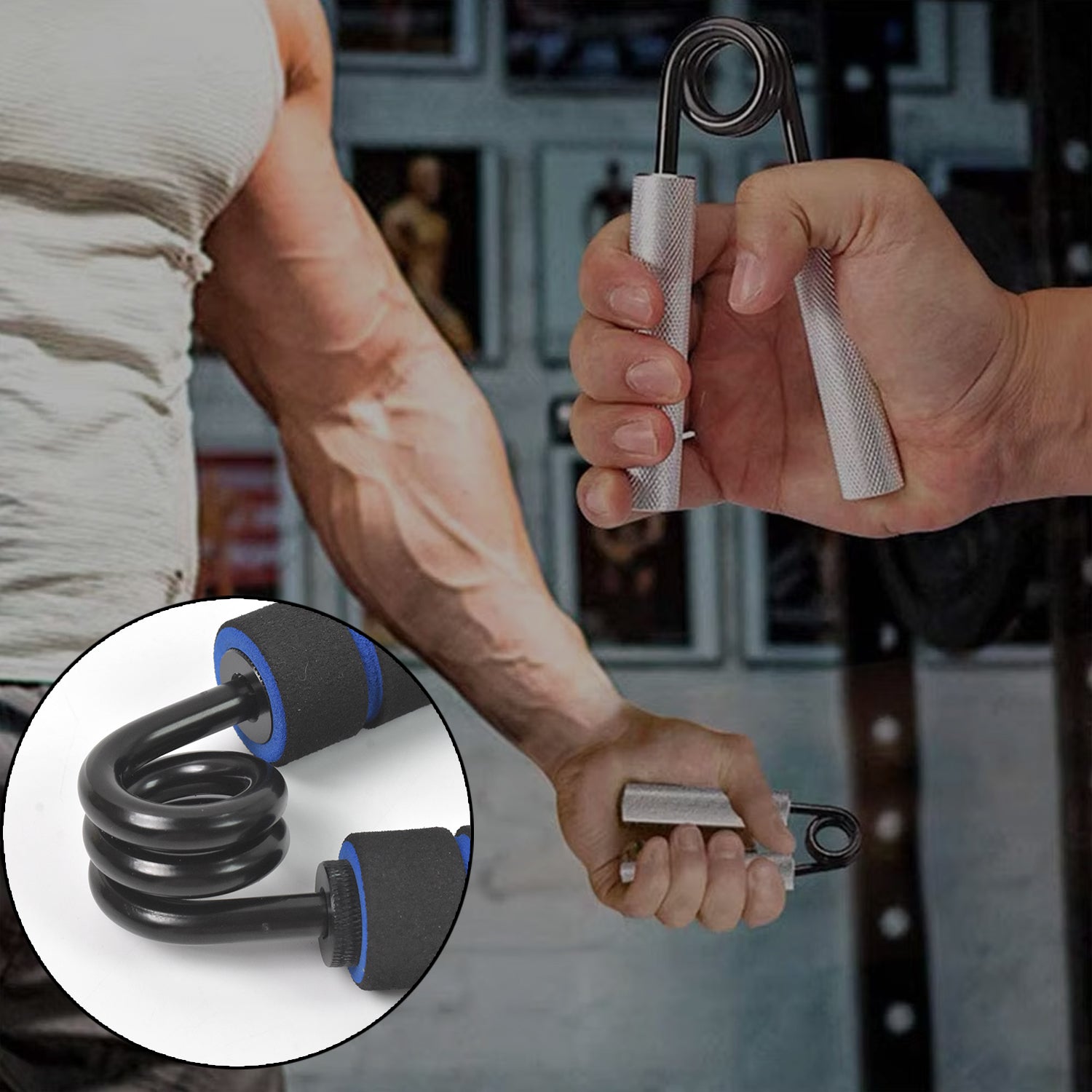 Hand Exerciser, Hand Gripper / Finger Strengthener (1 Pc / 250LB) - Shivani Jaswal Hand Exerciser, Hand Gripper / Finger Strengthener (1 Pc / 250LB)