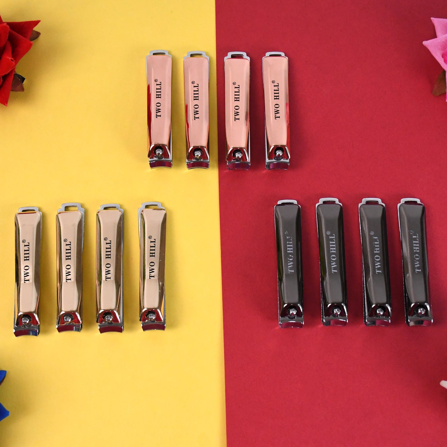 Stainless Steel Cute Nail Clipper with Nail Catcher, Nail File (12 Pcs Set / Mix Design) - Shivani Jaswal Stainless Steel Cute Nail Clipper with Nail Catcher, Nail File (12 Pcs Set / Mix Design)