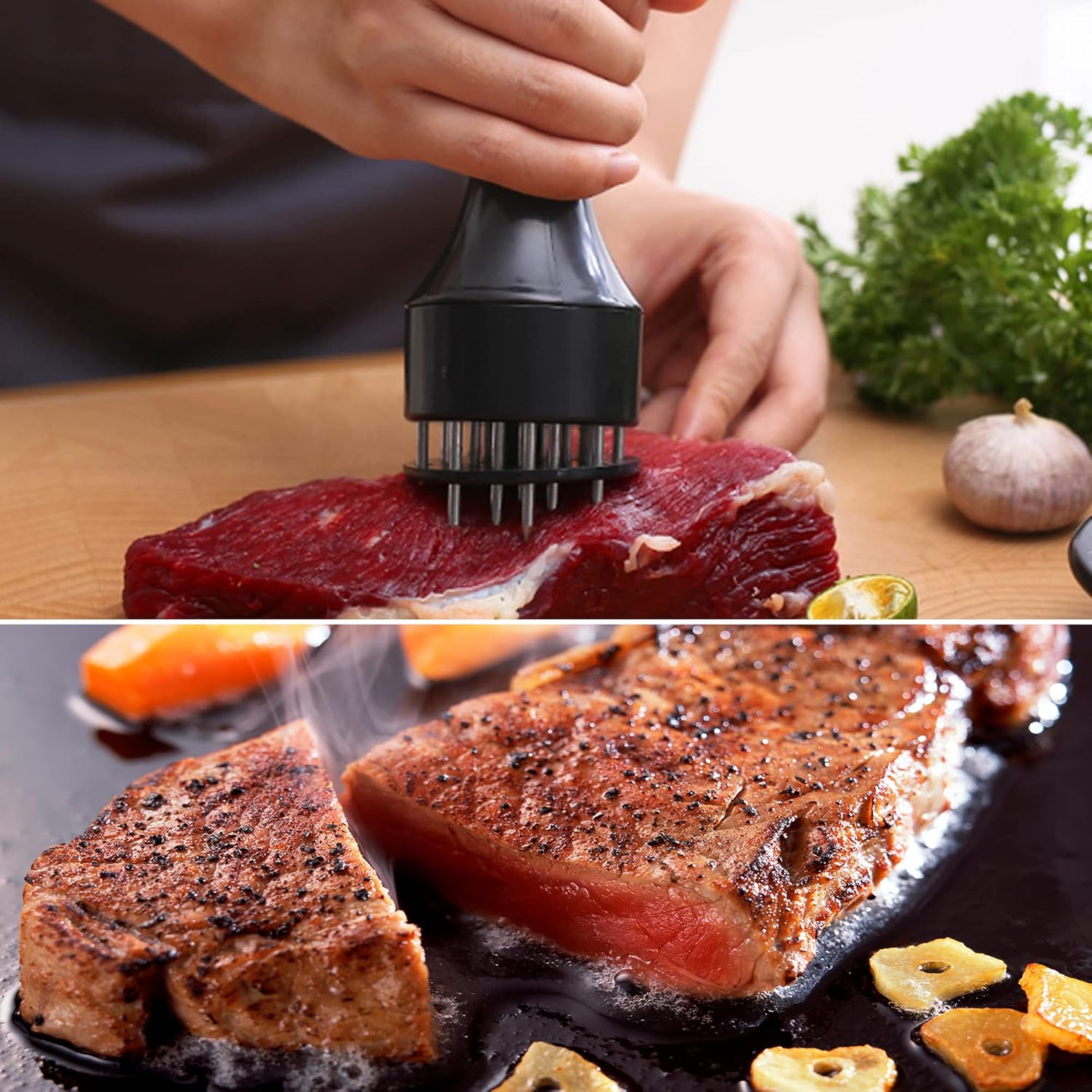 Meat Tenderizer Tool Stainless Steel Needle (1 Pc) - Shivani Jaswal Meat Tenderizer Tool Stainless Steel Needle (1 Pc)