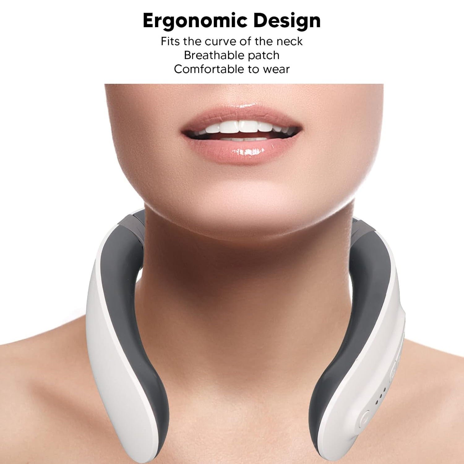 4 Heads Smart Electric Neck and Back Pulse Massager (1 Pc) - Shivani Jaswal 4 Heads Smart Electric Neck and Back Pulse Massager (1 Pc)