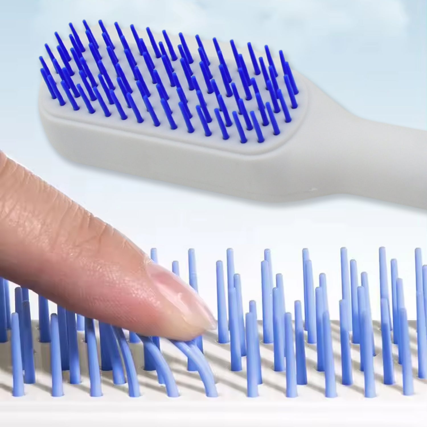 Self-Cleaning Hairbrush – Anti-Static, Detangling, Rotating Massage Comb, Hair accessories - Shivani Jaswal Self-Cleaning Hairbrush – Anti-Static, Detangling, Rotating Massage Comb, Hair accessories