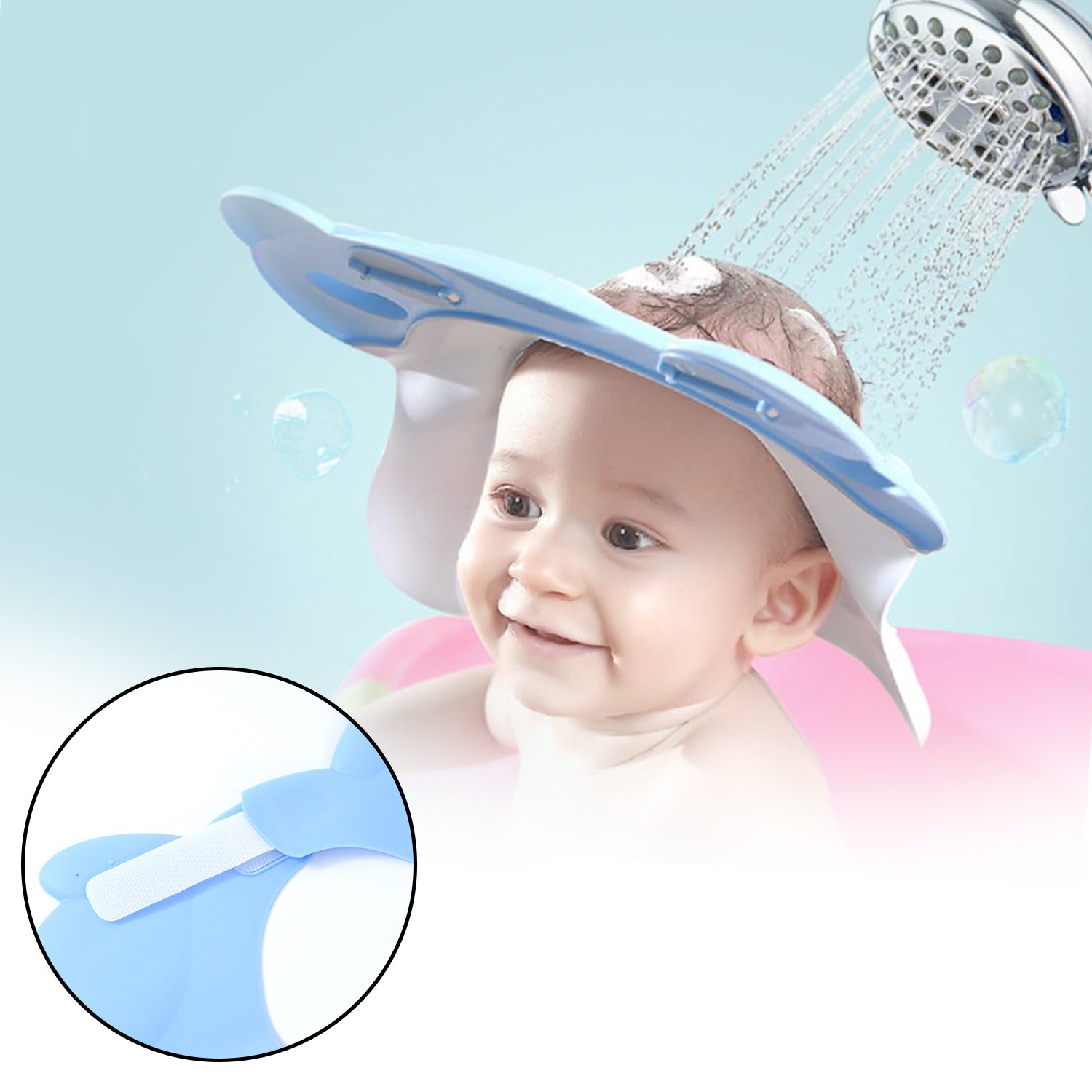 Baby Silicone Shower Cap (1 Pc / Small) - Shivani Jaswal Baby Silicone Shower Cap (1 Pc / Small)