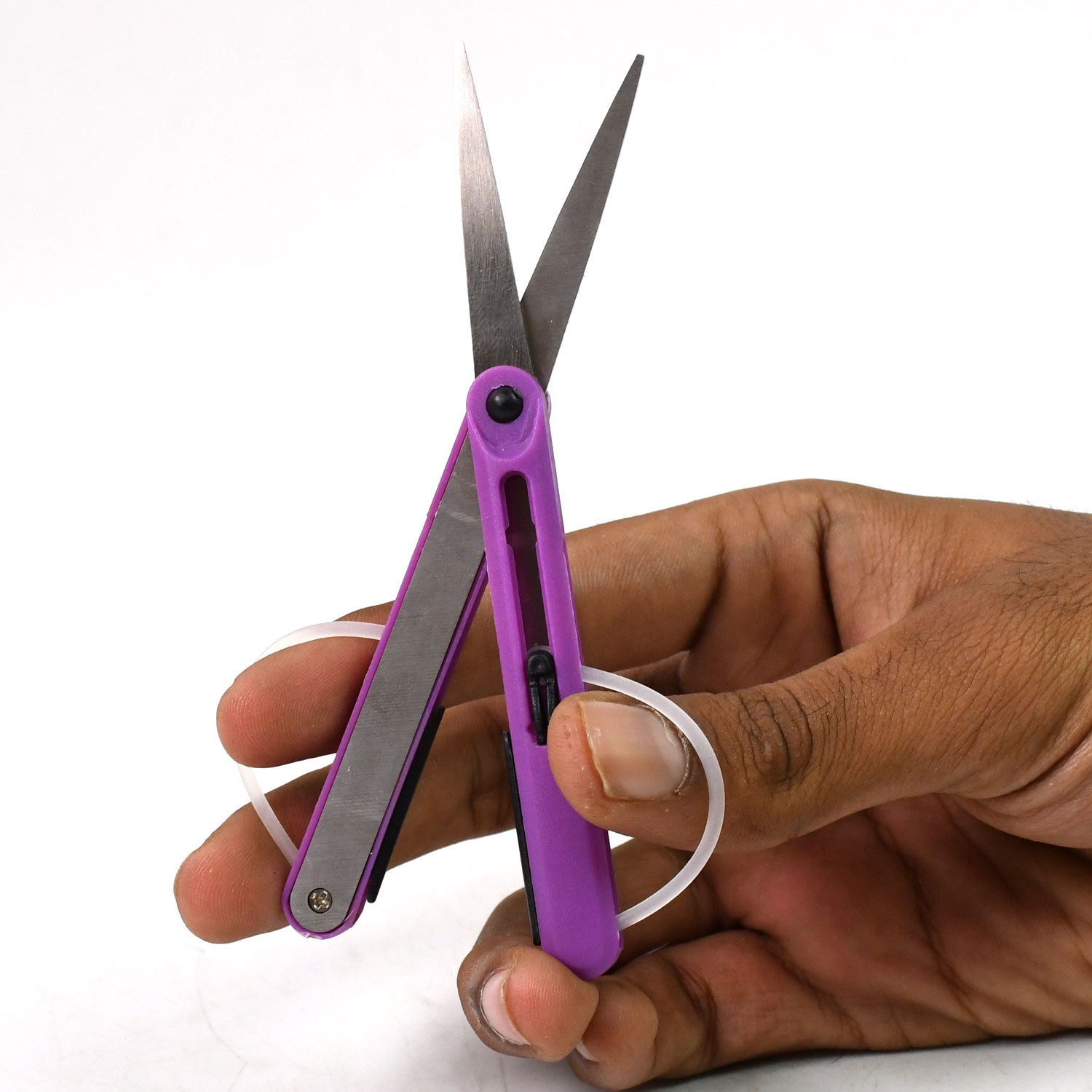 Pen Cut Compact Scissors in Pen Format, Pen-Style Portable Travel Scissors (1 Pc) - Shivani Jaswal Pen Cut Compact Scissors in Pen Format, Pen-Style Portable Travel Scissors (1 Pc)
