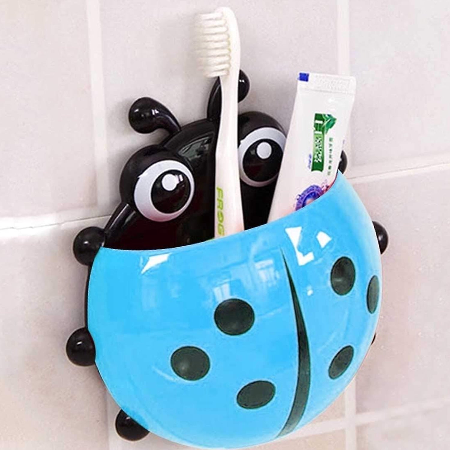 Ladybug Toothbrush Holder (1 Pc) - Shivani Jaswal Ladybug Toothbrush Holder (1 Pc)