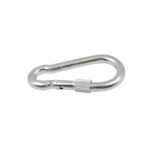 Snap Hook With Screw-Stainless Steel Snap Hook Clip Heavy Duty, Carabiner Clip (10Ã—100 MM / 1 Pc)