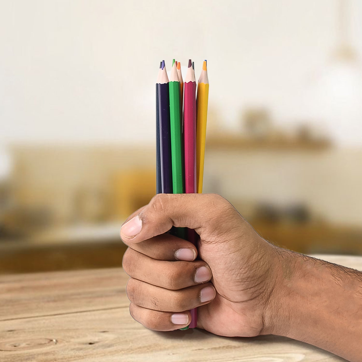 Art Drawing Wooden Pencils Color (12 Pcs Set) - Shivani Jaswal Art Drawing Wooden Pencils Color (12 Pcs Set)