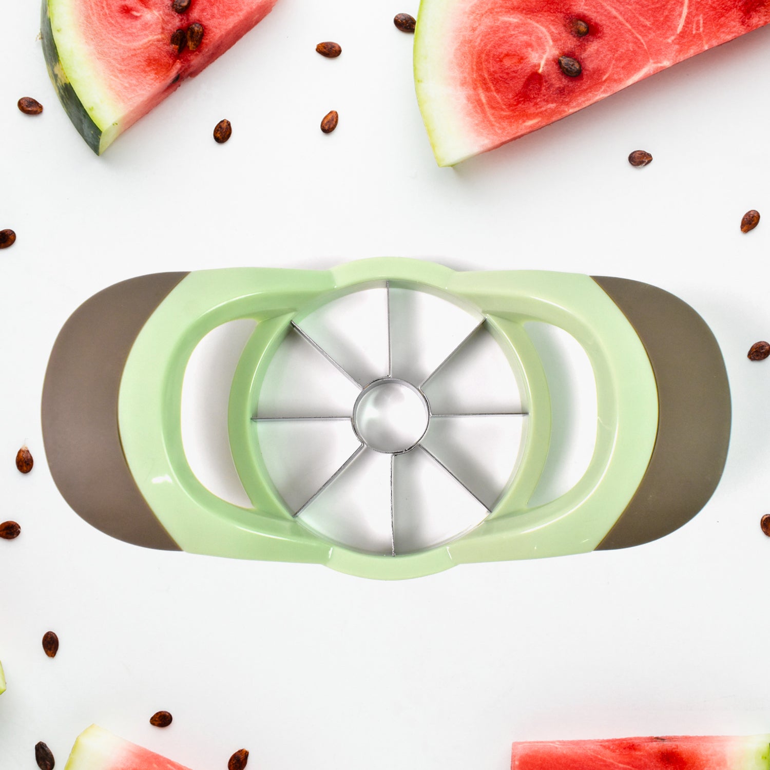 Fruit and Vegetable Cutter Stainless Steel Fruit Separator, 8-cut apple slicer (1 Pc) - Shivani Jaswal Fruit and Vegetable Cutter Stainless Steel Fruit Separator, 8-cut apple slicer (1 Pc)