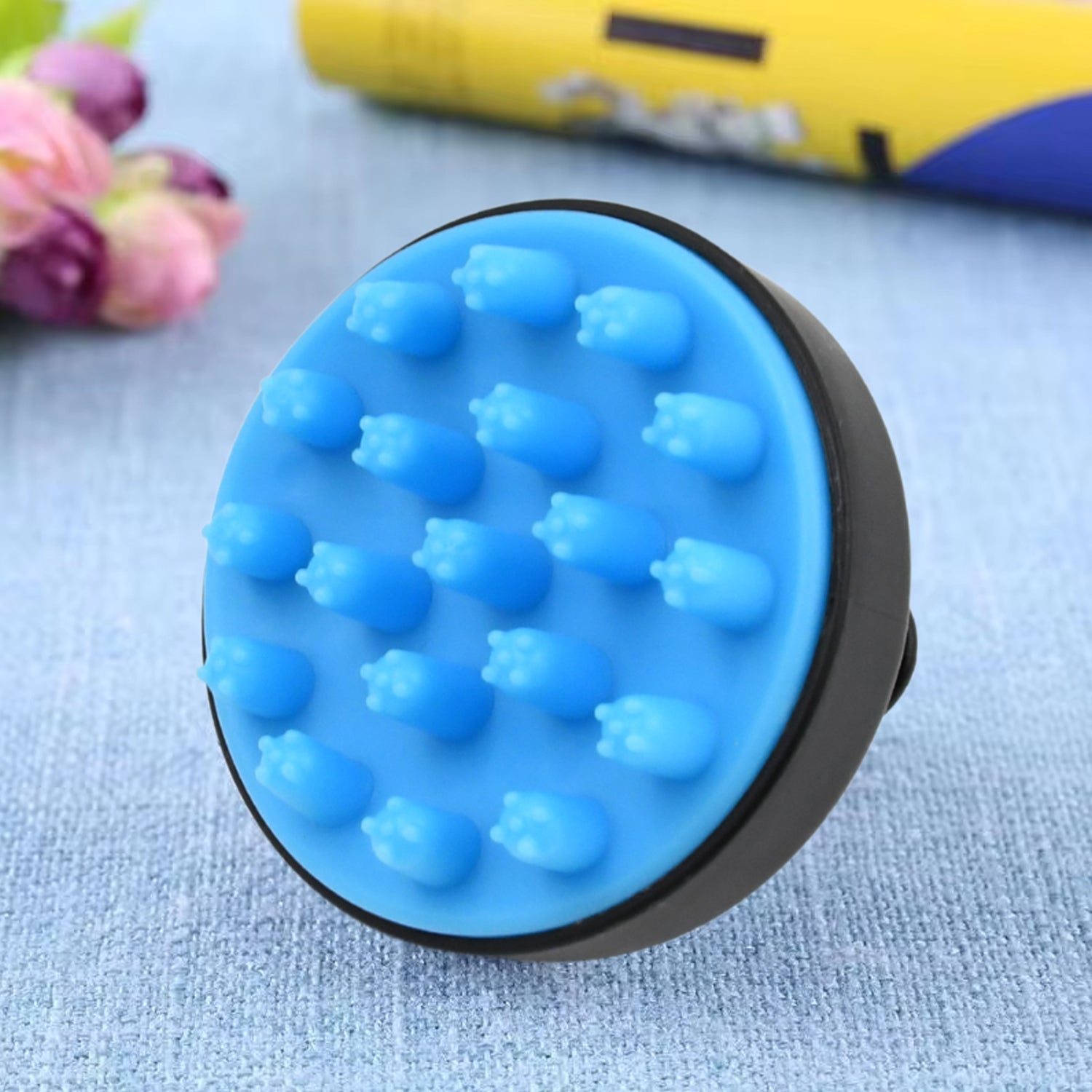 Hair Scalp Massager Shampoo Brush Comb (1 Pc), Hair accessories - Shivani Jaswal Hair Scalp Massager Shampoo Brush Comb (1 Pc), Hair accessories