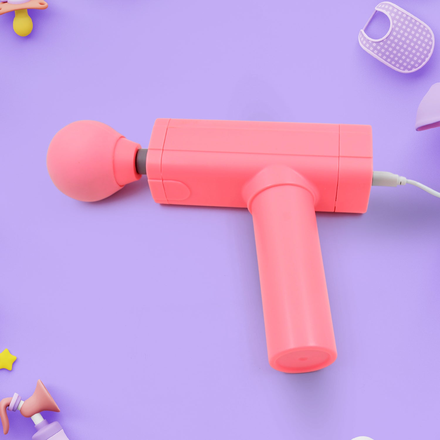 Massage Gun Deep Relax, Powerful Muscle Massager, USB Chargeable (1 Pc) - Shivani Jaswal Massage Gun Deep Relax, Powerful Muscle Massager, USB Chargeable (1 Pc)