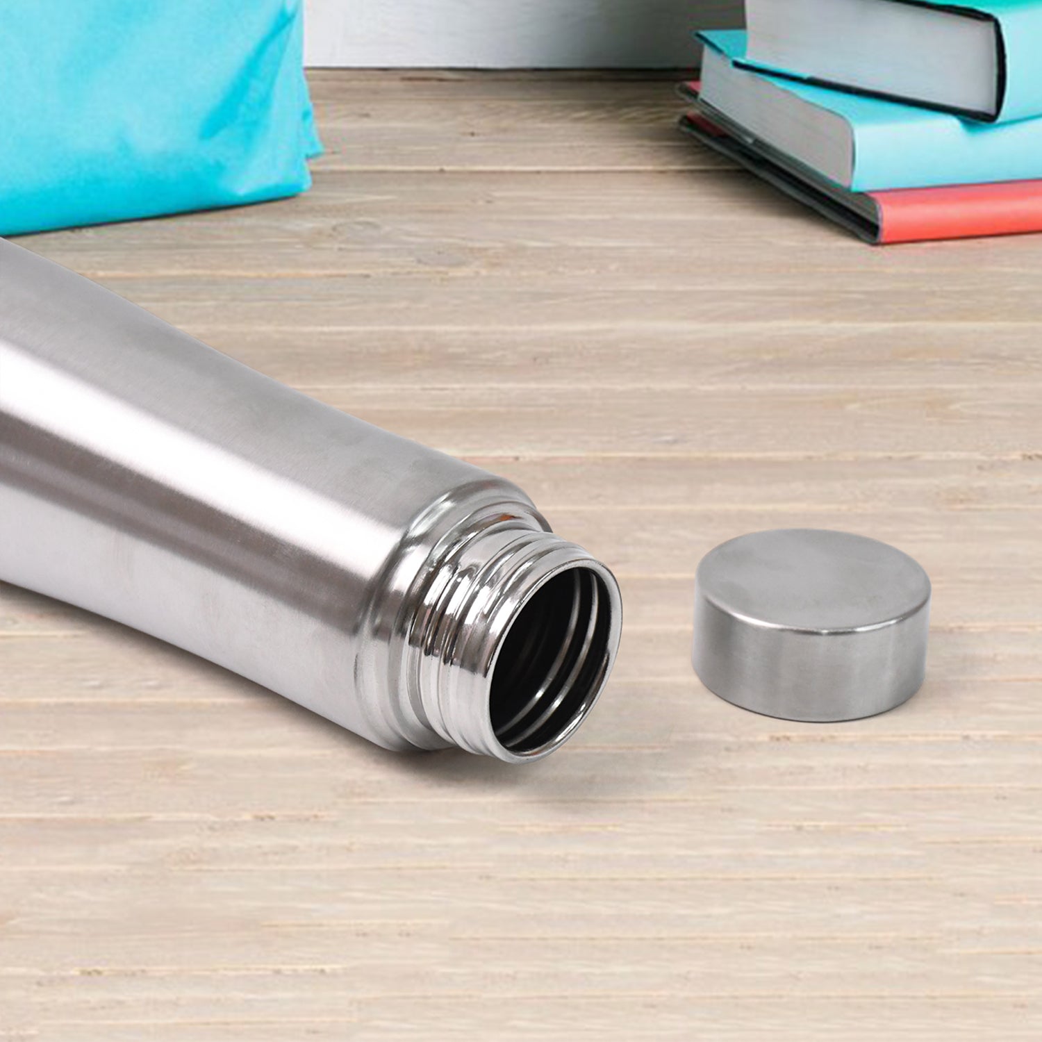 Stainless Steel Double Wall Vacuum-Insulated Drink Water Bottle (1000 ML) - Shivani Jaswal Stainless Steel Double Wall Vacuum-Insulated Drink Water Bottle (1000 ML)